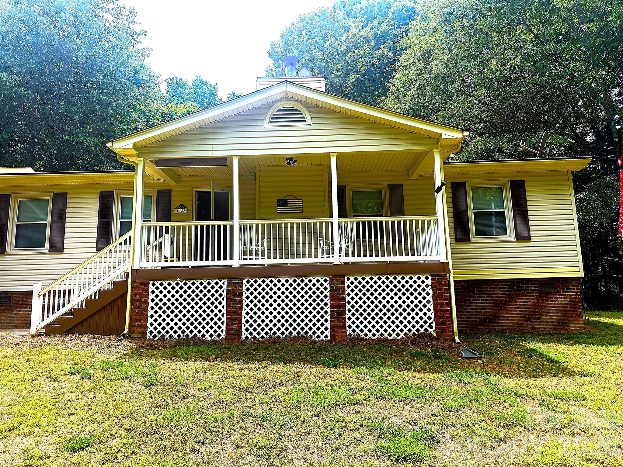 Welcome to 1188 Birchwood in the Clover countryside! Nestled on a spacious .74-acre homesite, this charming 3-bedroom, 2-bathroom home offers the perfect blend of comfort and privacy.  The Seller is the original owner of this property and was well maintained.  Surrounded by mature trees and tucked away in a peaceful neighborhood, you'll enjoy a serene setting.
Step outside and imagine morning coffee on the front porch as the sun filters through the trees, afternoons spent enjoying the expansive yard and beautiful screened in back-porch, and evenings.  With plenty of room for gardening, outdoor entertaining, play or simply enjoying the open space, this property offers the freedom and tranquility that are increasingly hard to find.
Located in the highly desirable Clover area, you'll appreciate the welcoming community atmosphere, excellent local amenities, and convenient access to nearby shopping, dining, and recreation while still enjoying the quiet charm of country-inspired living.  Whether you're looking for your first home, a place to grow, or a peaceful retreat, 1188 Birchwood is ready to welcome YOU home!