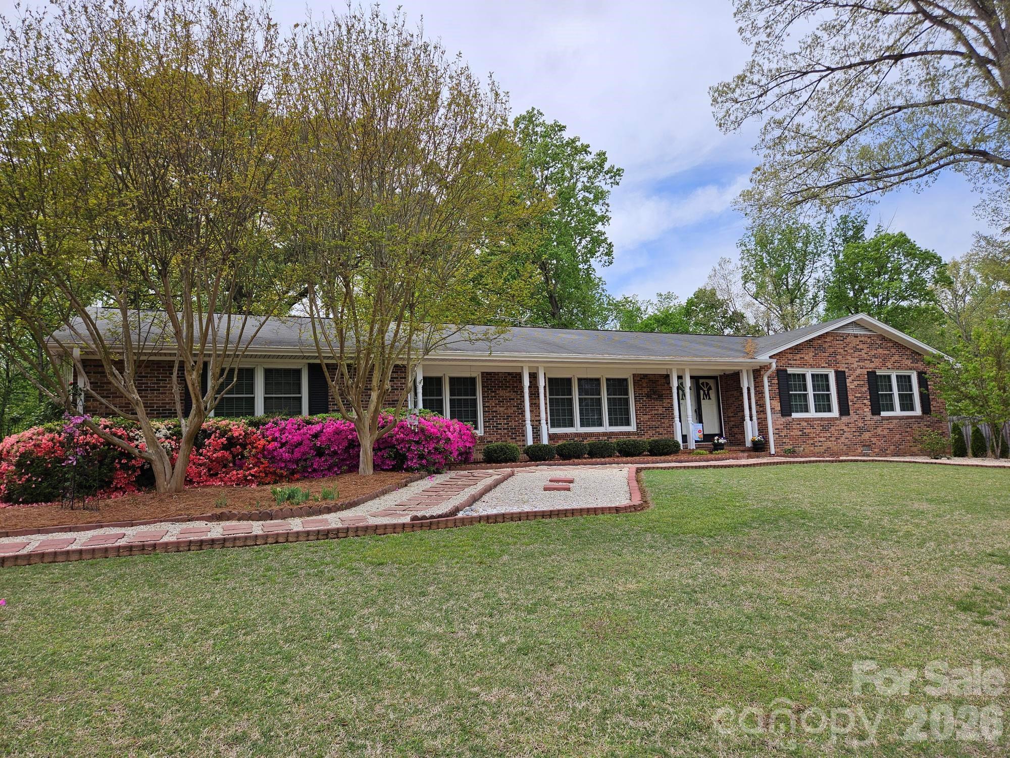 Welcome to 3241 Tanglewood Dr in Rock Hill’s established Monterey Hills subdivision! This charming brick ranch sits on nearly an acre and offers the perfect blend of comfort and outdoor living. Inside, you’ll find hardwood floors, a spacious layout with a living room, dining room, and den, plus 3 bedrooms and 2 full baths.
Step outside to enjoy a beautifully landscaped yard, complete with a large porch overlooking the pool and deck—perfect for relaxing or entertaining. Additional features include a garage, new gas pack unit, updated PEX plumbing, and a 50-amp RV hookup.
This is a must-see property with space, updates, and so much potential!