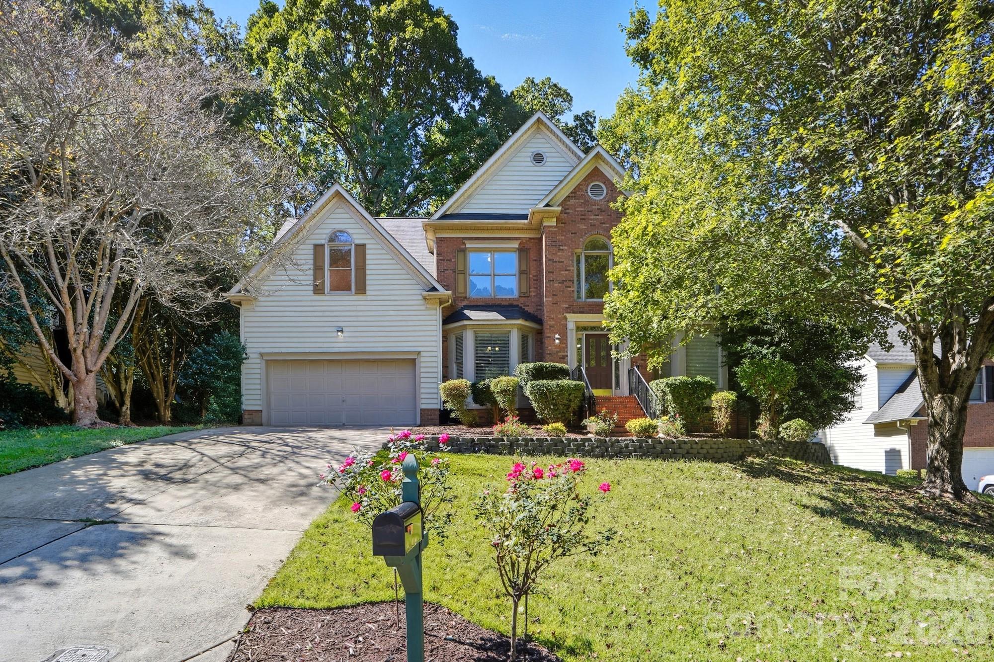 BACK ON THE MARKET DUE TO NO FAULT OF THE SELLERS! RECENT $30,000 PRICE IMPROVEMENT to help fund desired custom updates to the home! Welcome to 8016 Painted Pony Court in Harrington Woods! Freshly painted throughout, this move-in ready property offers a bright and inviting atmosphere with ample natural light from the moment you enter. The desirable primary bedroom with en suite on the main level provides comfort and convenience, while the well-designed floor plan flows easily between living, dining, and entertaining spaces. The massive bedroom/bonus room upstairs comes complete with a spacious closet that could be converted into a walk-in with a window—or enjoy the flexibility to use the space as a home theater, playroom to suit your needs. Nestled in a tranquil cul-de-sac setting with a generous fenced in yard, this home offers both privacy and community charm, with easy access to shopping, dining, and local amenities. Thoughtfully maintained, freshly painted & recently refreshed. Downstairs HVAC replaced in 2022 & upstairs in 2023. Gutter guards installed in the past 5 years. Located just 5 minutes from the Keith Family ! 8016 Painted Pony Court is ready to welcome you home. Come take a look and make this beauty yours today!