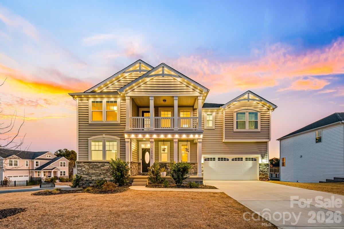 Designed for both everyday living and effortless entertaining, this upgraded home offers a custom saltwater pool, builder-finished basement level, flexible living spaces, and thoughtful improvements that add style and function throughout. 

The fully fenced backyard creates a resort-style outdoor setting with a 2023 custom saltwater fiberglass pool featuring a heater, smart controls, marble decking, and glass waterline tile. Whether relaxing, hosting, playing, or enjoying time outdoors, this space delivers the benefit of a completed pool and outdoor retreat without the cost or timeline of adding one after closing.

The builder-finished basement level adds valuable flexibility with upgraded flooring, a shiplap electric fireplace, wet bar with beverage fridge, and designer finishes. Use it for movie nights, game days, entertaining, a lounge area, playroom, fitness space, or additional flex space. An unfinished basement section offers excellent storage and future-use potential for a workshop, hobby area, fitness equipment, or future customization.

Solar panels convey. Existing solar loan to be assumed by buyer unless otherwise negotiated. Seller may consider paying off the solar loan with an acceptable offer. Utility averages, solar details, and loan information are available upon request.

Conveniently located in Ridgewater, outside The Palisades, and Lake Wylie-area amenities, neighborhood trails, green space, nearby water access, shopping, dining, schools, and commuter routes. This home offers a compelling combination of pool living, flexible space, storage, upgrades, and everyday convenience.