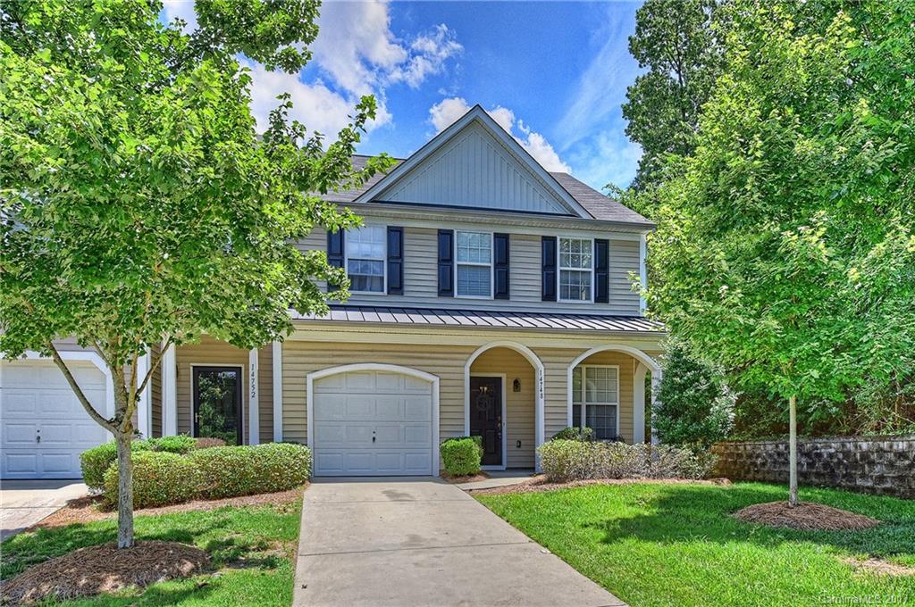 Gorgeous town home located in the heart of the Steele Creek area! This spacious home has a master suite on the main level and includes 2 bedrooms upstairs along with a lovely loft area. The home privately sits on a cul de sac in the furthest section of the subdivision.Other features included a screened patio, gas fireplace and community pool. Convenient to shopping, dining and entertainment. Extremely close to I-77 and I- 485. This one will not last long! Schedule a showing today!