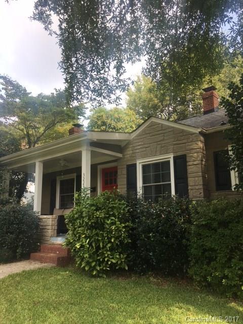 Beautiful natural light throughout this charming bungalow in Plaza Midwood! Hardwood floors greet you and continue throughout living areas. Open kitchen includes all major appliances in stainless steel and eat-in breakfast area that flows into beautiful dining room with arched entryway into living room. Neutral tones and stunning moldings throughout. Wonderful private fenced backyard is perfect for entertaining! Back yard includes shed. Washer and dryer included!