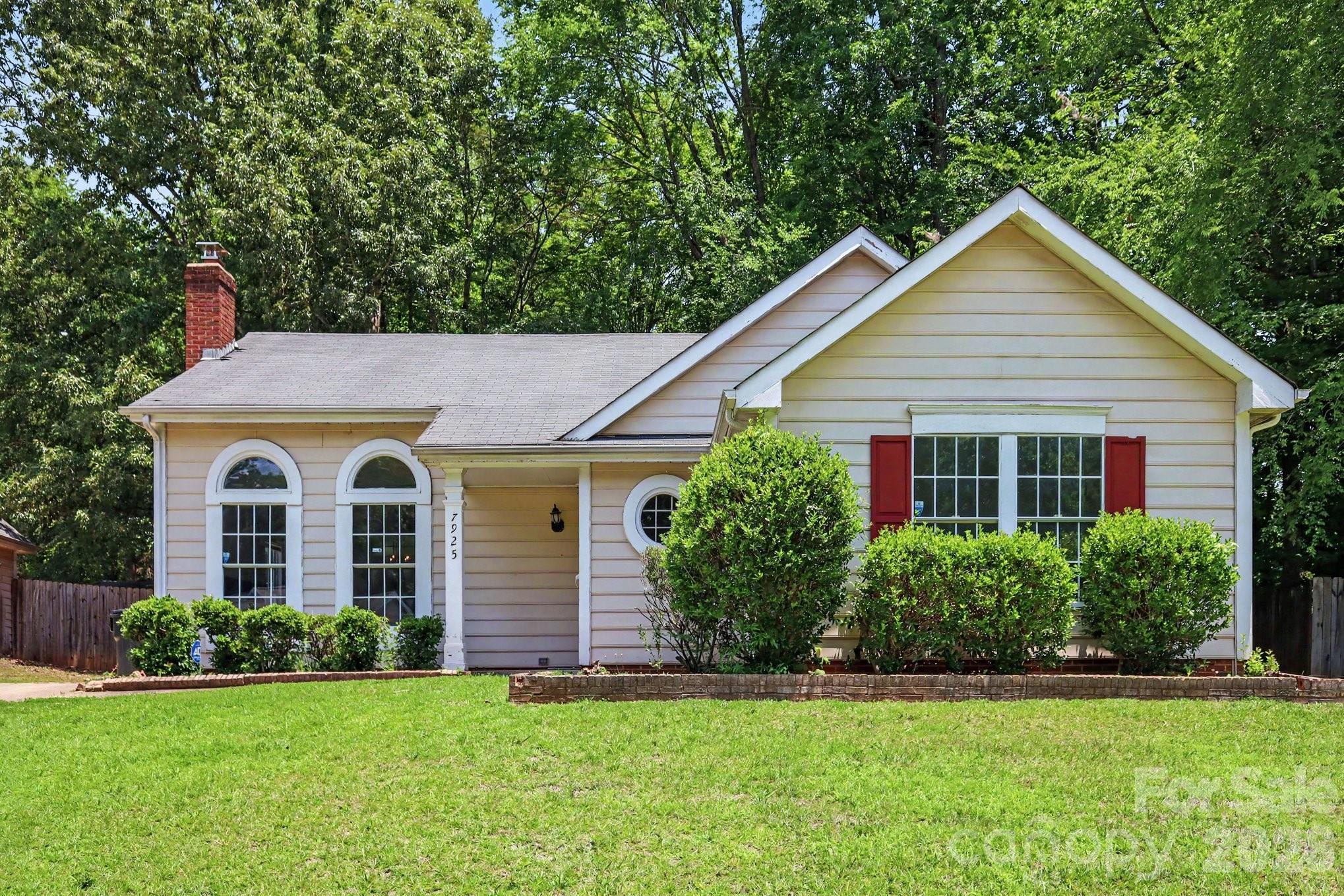 Welcome to this 3-bedroom ranch home in Charlotte, NC, offering a spacious and functional floorplan with plenty of room to make it your own. Large windows throughout the home fill the living spaces with natural light, creating a bright and inviting atmosphere. The generous layout provides comfortable living and entertaining options, while the expansive yard offers endless possibilities for outdoor enjoyment, gardening, recreation, or future landscaping improvements. Conveniently located near shopping, dining, and major roadways, this property combines the ease of one-level living with the opportunity to add your personal touch and enhance its outdoor appeal. Don't miss this chance to create the home you've been looking for!