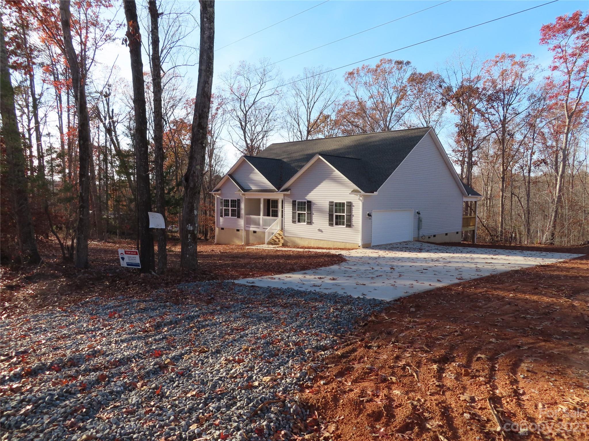 York address & Clover schools. New construction sitting on a large 1 acre lot. House should be complete on or before 11/30/23.
Your family will enjoy the open floor plan, granite countertops, laundry room and front and back covered porches.
Easy maintenance, luxury vinyl plank flooring throughout!