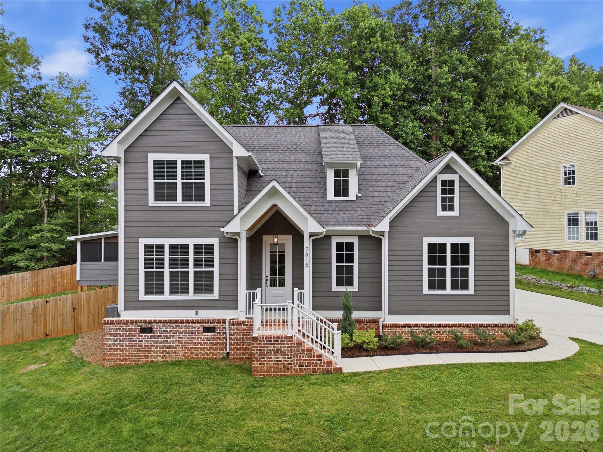 Beautifully maintained and thoughtfully designed, this home offers comfort, style, and convenience within 1.5 miles of downtown Waxhaw. Inside, the main level features engineered hardwood floors throughout, a gas fireplace, and a well-appointed kitchen with a walk-in pantry, Electrolux refrigerator, Samsung dishwasher, GE gas stove, and GE microwave. The staircase adds an elegant touch with iron pickets and hardwood treads, leading to a second floor with upgraded carpet.

The primary suite offers a relaxing retreat with direct access to the laundry room, tile flooring in the bathroom, a soaking tub, large walk-in shower, and a spacious layout. An upstairs bedroom includes a double vanity, adding convenience and functionality for family or guests.

Enjoy additional living space in the sunroom with heat lamps, or step outside to the deck, jacuzzi, and fenced backyard. The outdoor sink is perfect for washing the dog or cleaning up after yard projects. Additional features include a tankless water heater, dual HVAC system, Lennox HVAC unit, vapor barrier in the crawl space, HardiePlank siding, and underground gutter drainage.

With quality features, flexible indoor and outdoor living spaces, and a location just minutes from the shops, restaurants, and charm of downtown Waxhaw, this home is a wonderful opportunity in one of the area’s most desirable locations.
