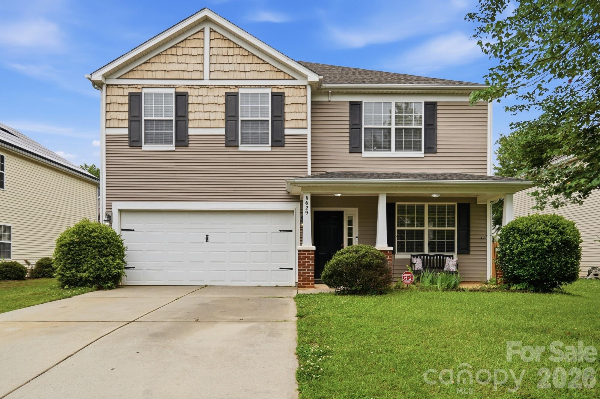 $4,000 Buyer Credit with preferred lender! Tucked away in one of Harrisburgs favorite neighborhoods, Canterfield Estates. This massive 5 bedroom, 3.5 bath home is ready for its new owners! Firstly the neighborhood features an amazing pool with a covered lounging area, picnic tables, an updated play ground, perfect for all of your summer activities for years to come. This home is conveniently located right off Pharr Mill RD. Entering this home you are immediately greeted by a lovely living room and formal dining room with stunning arch details and plenty of room to entertain. Large open concept kitchen, family room, and sunroom. Kitchen features bright white cabinets and timeless granite countertops with stainless steel appliances, plenty of cabinet space for storage and a pantry. Huge family room with tons of room for large holiday get togethers. Upstairs features a loft area perfect for an additional living room or reworked into home gym, or flex space. Great separate guest room suite with full bathroom perfect for overnight guest. Three additional bedrooms all with great size and lots of closet space. Spacious primary bedroom suite with more than enough room for bedroom furniture and a sitting area or glam station. Primary bath has a nice jetted soaking tub, stand up shower and features double sinks and a linen closet. Nicely appointed backyard with plenty of room for your BBQ grill. Schedule your showing today!