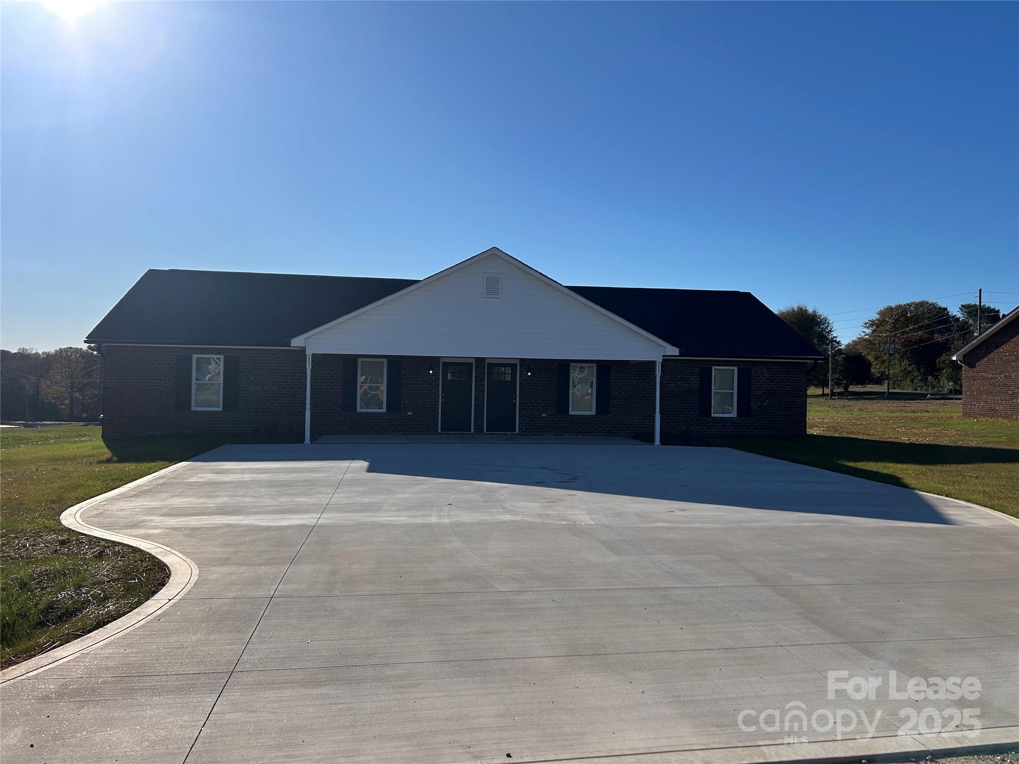 Brand new, never lived in 2 bedroom 1 bath duplex located in western Lincoln County. 10 mins to downtown Lincolnton. Enjoy LVP flooring throughout for easy cleaning, granite counter tops and stainless steel appliances. Equip with a refrigerator, stove, dishwasher and microwave you don't have to worry about appliances other than bringing your washer and dryer!  This home sits in a quiet country setting with concrete drive parking for two cars and a large backyard for your enjoyment. Move-in ready! Water is included in rent. The only utility required would be electricity. Pets are limited to one small dog or cat with a non-refundable $500 pet fee.