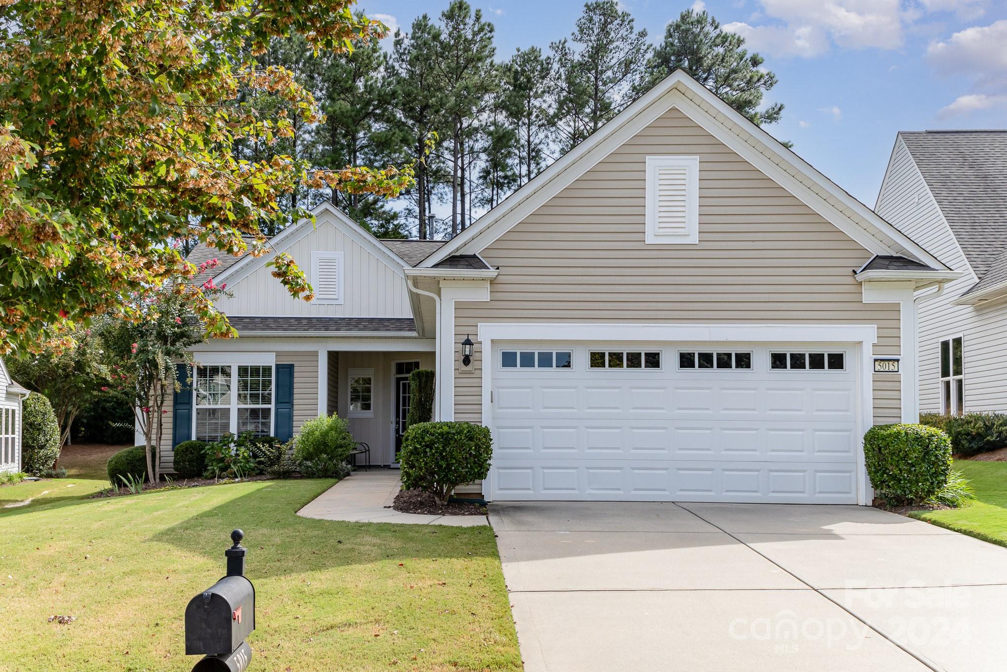 Discover the perfect blend of luxury and convenience in this beautifully maintained ranch home, nestled within the amenity-rich Sun City Carolina Lakes. The gourmet eat-in kitchen, complete with granite countertops, a cozy breakfast nook, and a spacious island, is perfect for entertaining. The breakfast bar seamlessly connects to the dining and great room, creating an open, inviting space. Retreat to the expansive primary suite, featuring a private ensuite with double vanities, a walk-in shower, and a large walk-in closet. The home also includes a versatile study, ideal for a home office or hobby room, and a generous secondary bedroom with its own full bath for maximum privacy. Unwind on the covered patio, offering serene views of the lush green space and your private backyard. Enjoy the convenience of nearby shopping, dining, and medical facilities—all accessible by golf cart. Plus, benefit from low South Carolina taxes!