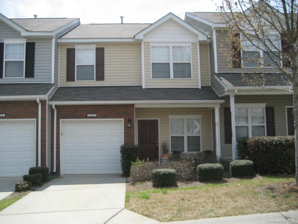 Beautiful 2Bedroom, 2 1/2Bath Town home in Ft.Mill. Open living area, kitchen with all black appliances, laundry room and  powder room 1st floor with 1 car garage.  Large loft on second floor which could be play room or office, MBR suite and second BR have walk in closets.  Near schools, shopping, golf courses, entertainment and EZ access to I77.
