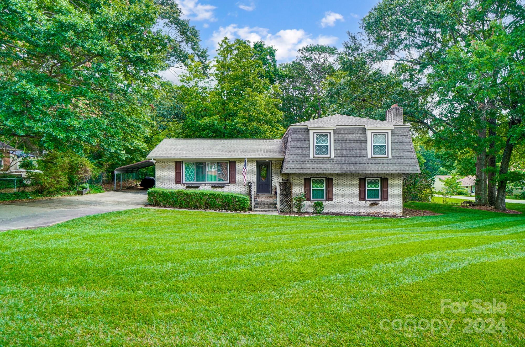 Welcome to this delightful 4-bedroom home, perfectly situated on a stunning corner lot in the coveted Foxwood Subdivision of Fort Mill. This residence features a spacious kitchen equipped with a 2-year-old stainless steel refrigerator, dishwasher, and microwave, along with a 2016 stove. The inviting Family Room boasts a cozy wood-burning fireplace, perfect for gatherings.

Updates include double tilt windows (2012), a new roof (2012), and an HVAC system with a heat pump (2009).

Step outside to enjoy fabulous outdoor living with a sprawling 50' deck, a firepit, an above-ground pool, and a charming gazebo. The property also includes a carport and a shed for additional storage.

Private water and sewer services are provided through Utilities Inc. For added peace of mind, the seller is offering a one-year home warranty with Old Republic.

Don't miss the opportunity to own this enchanting home with so much to offer!
