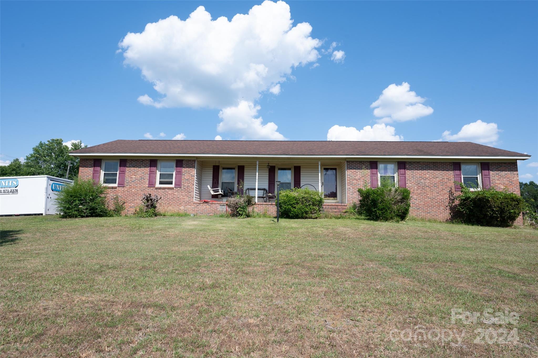 Welcome to ranch-style living; this property is perfect for the equestrian as it sits on 5 acres with
commercial frontage, a 4 horse stable and tact room plus a pool! This 3 bedroom 2 bath home is 1508sqft
and has an attached garage that's over 500sqft; perfect for someone looking to add more space if needed.
The roof is approximately 10 years old, HVAC is 2 years old, and the windows were replaced within the last
12 years. With a little TLC and a new liner, the inground pool completes this property and offers a 5 acre
oasis.