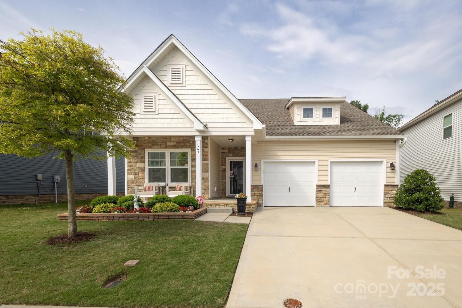 Here is the one you have been waiting for. Well maintained and massively upgraded home in Roddey Park. This home features a beautiful, fenced back yard that backs up to greenspace. Enjoy the shade of the covered rear Patio addition and composite deck. Full covered front porch. The interior features upgraded crown moldings and an open floor plan. Built in storage shelves. The kitchen is wonderful with granite countertops, island bar, all- upgraded appliances, and a pot drawer. Washer and Dryer upgrades stay. The primary bath has a custom tile shower, semi-frameless glass door, as well as double sinks and more.  The bedrooms are large and tastefully decorated. Cordless blinds on all windows. Walk in closets. The garage has epoxy flooring. Overhead storage and pull-down attic stairs. Security system. You will be ready for movie night with the in-wall sound system (7 speakers). This home is better than new and is a must see. Call your agent today. Appointments start on the 24th.