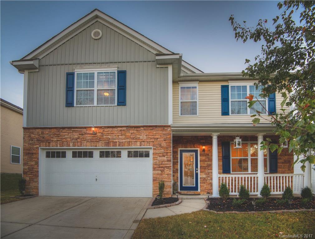Fantastic home in the Heart of Fort Mill,SC. This fantastic property should be your next home. This 4BR home has it all, flowing floor plan is perfect for entertaining! Expansive custom kitchen opens to family room. Private office space downstairs. Master Bedroom upstairs with custom shower and dual master closets and 3 other bedrooms. Upstairs has bonus room flex space for your enjoyment. Amazing flat fenced back yard with hard wood trees for your enjoyment. Minutes from Charlotte and Lake Life