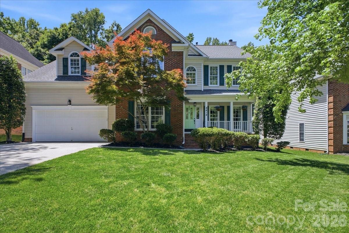Nestled on a quiet cul-de-sac in a sought-after South Charlotte community, this updated 4-bedroom, 2.5-bath home offers timeless style, functional living, and a low $19/month HOA.

A two-story hardwood entry welcomes you into a flexible floor plan with a private office, spacious living areas, and abundant natural light. The kitchen features freshly painted cabinetry, granite countertops, stainless steel appliances, a designer backsplash, and updated fixtures, opening seamlessly to the breakfast area and family room. 

The family room centers around a wood-burning fireplace with a gas ignitor, while the screened porch overlooks a fenced backyard with mature trees perfect for relaxing or entertaining.

Upstairs, the primary suite offers a beautifully remodeled bath with a frameless glass shower, soaking tub, soft-close double vanity, walk-in closet, and a sunny sitting nook overlooking the backyard. A versatile fourth bedroom doubles as a flexible space for a media room, home gym, playroom, or additional office.

Enjoy a peaceful neighborhood setting with convenient access to shopping, dining, recreation, parks, and everyday conveniences. For added peace of mind, the seller is including a one-year home warranty with an acceptable offer.