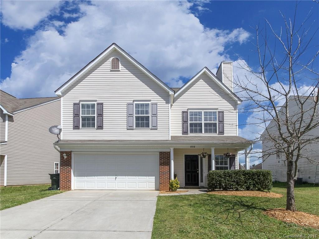 BRING YOUR BUYERS to this move-in ready 2-story home located in Carnegie Estates. This home features 4 bedrooms with vaulted ceilings, 2.5 baths, a wood-burning fireplace in the family room, fresh paint, integrated lighting, upgraded ceiling fixtures, and a large fenced-in backyard. No HOA!!