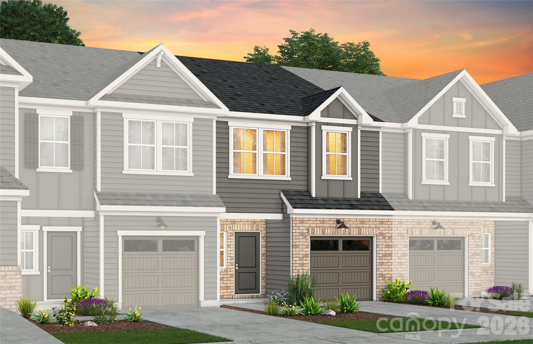 Homesite #61 - READY for JUNE!! Discover the charm of Mallard Park offering 268 new construction 2-story townhomes in desirable North Charlotte area.  The community is conveniently located next to Mallard Creek Park with quick access to major roadways, shopping, dining, recreation, and entertainment.  Within the community, enjoy a connected, low maintenance lifestyle with resort style pool and cabana, a kid's playground and a dedicated dog park. HOA dues include lawn maintenance and a special Spectrum 1 gig Wi-fi package.  

The Landis Floor Plan offers an open layout, spacious gathering room, loft, and elegant owner’s suite, this plan embodies comfortable townhome living.  Home features upgraded finishes, stainless steel whirlpool appliances, 42" cabinets, Low Voltage and Electrical Packages, and more.  Backs up to nature area with no backyard neighbors!

Take advantage of exclusive financing incentives with our preferred lender.  Note: Price includes Flex Cash Incentive. Photos shown are for representation purposes only.