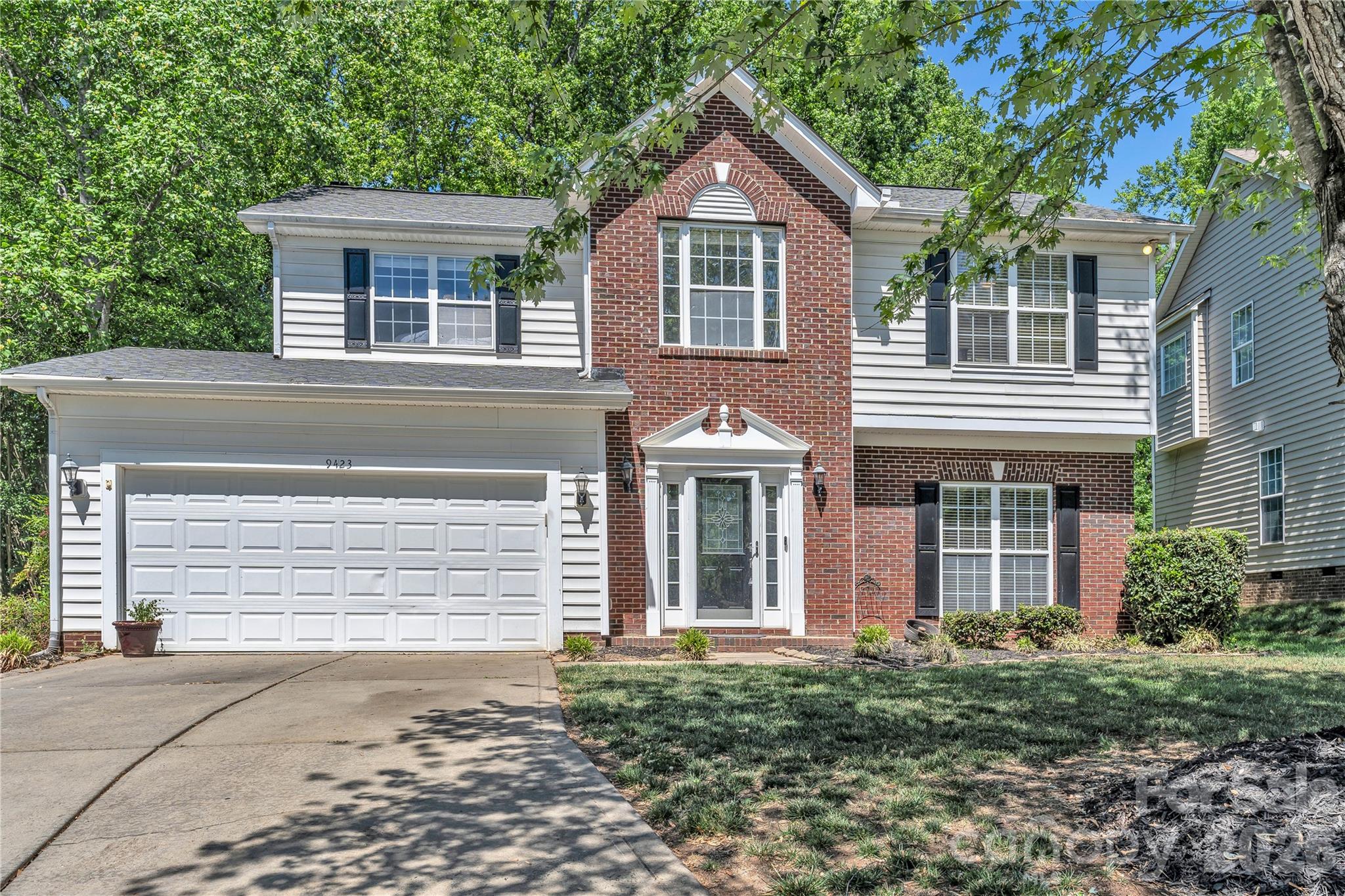 Value-priced opportunity in the heart of Blakeney Heath! This 4-bedroom, 2.5-bath transitional home sits on a premier 0.41-acre cul-de-sac lot, offering a rare combination of space and privacy in South Charlotte. The functional floor plan includes formal living and dining areas, a fireside great room, and a primary suite with dual vanities and a walk-in closet.
This property is a blank canvas awaiting its next chapter and has been specifically priced to allow for modernizing and custom updates. Please note that the seller will be transferring the property in its current condition, making this an ideal find for buyers or investors looking for a high-upside project in a top-tier school district.
Property Highlights:
Incredible Yard: Massive, fenced backyard with mature trees, a storage shed, and an oversized patio.
Top-Rated Schools: Zoned for Hawk Ridge Elementary, Community House Middle, and Ardrey Kell High.
Excellent Location: Minutes from Blakeney shopping and dining with easy access to I-485.
Systems: Equipped with a tankless  water heater and in-ground irrigation.
Don't miss this chance to build immediate equity in one of the area's most established and convenient neighborhoods!