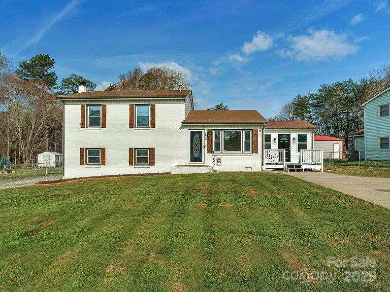 Comes with $5000.00 credit towards buyer’s closing costs. Welcome home to this amazing, well-maintained 3-beds, 1.5-baths move-in-ready Traditional Tri-Level property set on a cul-de-sac street in the quiet city of Stanley, NC. Comes with a pretty sized fenced backyard with a front and rear porch for your friends and family entertainment and relaxation. The kitchen was recently upgraded with a new gas range/oven  with  sleek stainless steel appliances that convey with the property. It also comes with a Washer and Dryer combo as well as a refrigerator. The well-insulated attic space also make this property energy-efficient. There is also a separate stand-alone cooling unit in addition to the central air and heating unit.

Schedule a tour and submit your offer today!!!