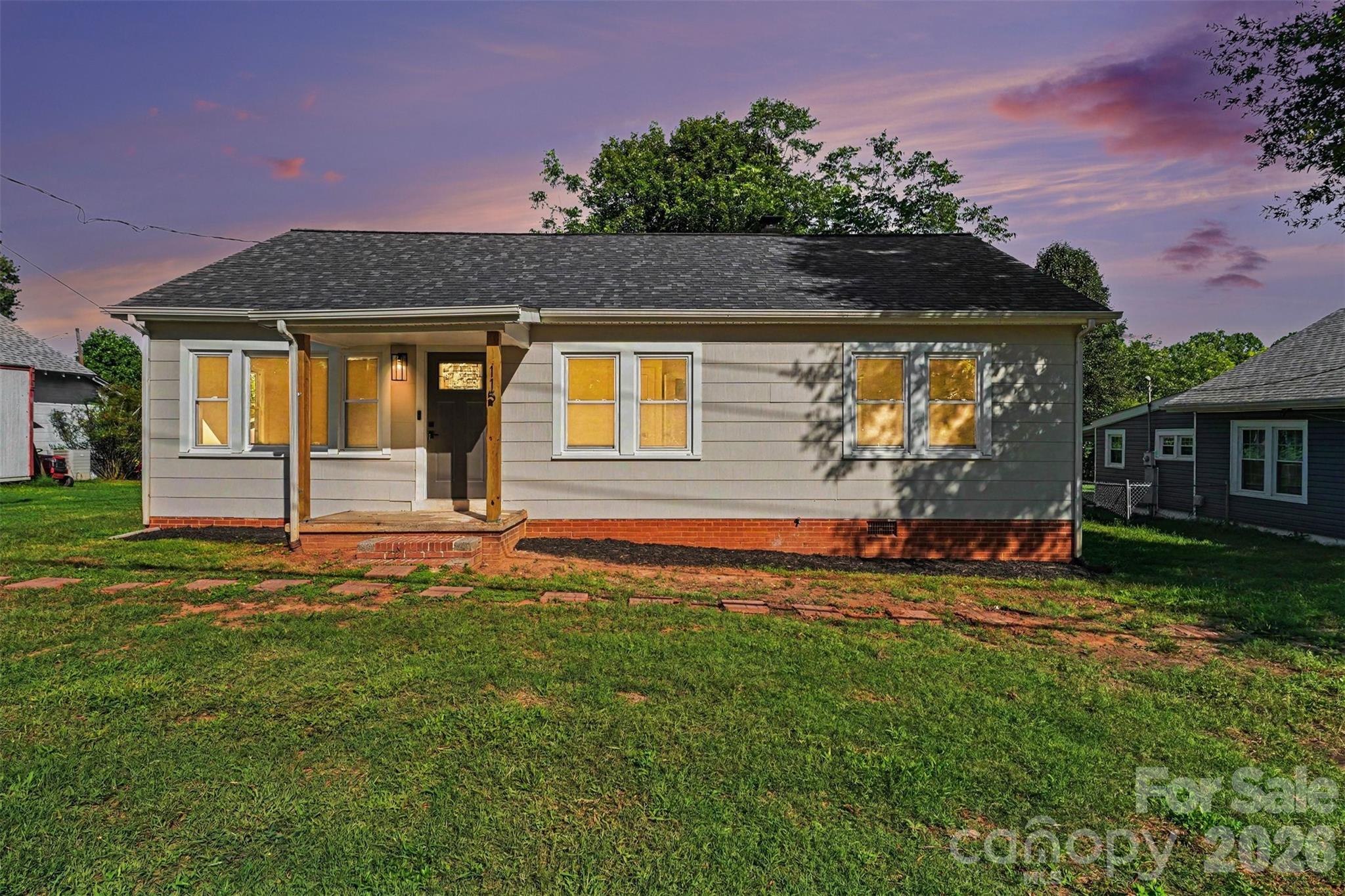 Charming and move-in ready, this fully remodeled 3-bedroom, 1-bath home sits just minutes from downtown Troutman! Step inside to find brand-new LVP flooring throughout, fresh paint, and updated light fixtures that give every room a bright, modern feel. The kitchen has been beautifully updated with crisp white shaker cabinetry, quartz countertops, stainless steel appliances, and a stylish subway tile backsplash — perfect for cooking and entertaining. The fully remodeled bathroom features a new vanity and new shower surround for a clean, contemporary look. With thoughtful updates throughout and a location that puts you close to shopping, dining, and everything downtown Troutman has to offer, this one is truly turnkey. Don't miss it!
