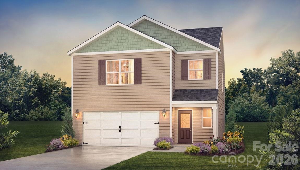 The Darwin is one of our two-story plans featured in Zion Springs in Hickory, North Carolina . The Darwin is a spacious and modern two-story home that boasts an impressive level of comfort, luxury, and style. This home offers three bedrooms, two and a half bathrooms and a two-car garage.

An open and welcoming foyer invites you into the home, leading you to the kitchen and dining room in the heart of the home. The open-concept layout connects the kitchen, dining room, and family room to foster a sense of unity and allows easy interaction for entertaining. The chef’s kitchen is equipped with modern appliances, ample storage space, a walk-in pantry, and a large center island.

Escape upstairs to the primary suite, complete with a large bedroom space, en-suite bathroom, and walk-in closet. The additional bedrooms both have walk-in closets and have access to a secondary bathroom. The laundry completes the second floor.

With its thoughtful design, spacious layout, and modern conveniences, the Darwin is the perfect home for you Zion Springs. Don’t miss this opportunity at this home, schedule an appointment today!