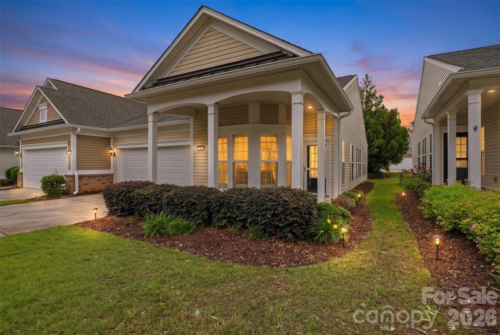 Welcome to the highly sought-after Sun City Carolina Lakes — one of the area's premier 55+ active adult communities offering resort-style living at its finest! This beautifully maintained 2-bedroom, 2-bath townhome combines comfort, convenience, and low-maintenance living all in one.
Step inside to find gorgeous wood floors flowing throughout the main living areas, creating a warm and inviting atmosphere. The open-concept floorplan features a spacious living area, a bright sunroom perfect for relaxing with your morning coffee or entertaining guests, and a well-appointed kitchen complete with a gas range, refrigerator, microwave, plus washer and dryer included for added convenience. The attached 2-car garage provides ample storage and easy access.
Life in Sun City Carolina Lakes means enjoying an unmatched active lifestyle with amenities designed for many interests. Residents enjoy access to championship golf, indoor and outdoor pools, state-of-the-art fitness centers, tennis and pickleball courts, walking trails, social clubs, community events, and beautifully designed clubhouses that make it easy to stay active and connected year-round.
Conveniently located near shopping, dining, medical facilities, and everyday conveniences, this home offers the perfect blend of peaceful community living with easy access to everything you need. Whether you're looking to downsize or simply enjoy the next chapter in a vibrant active adult community, this townhome is ready to welcome you home!