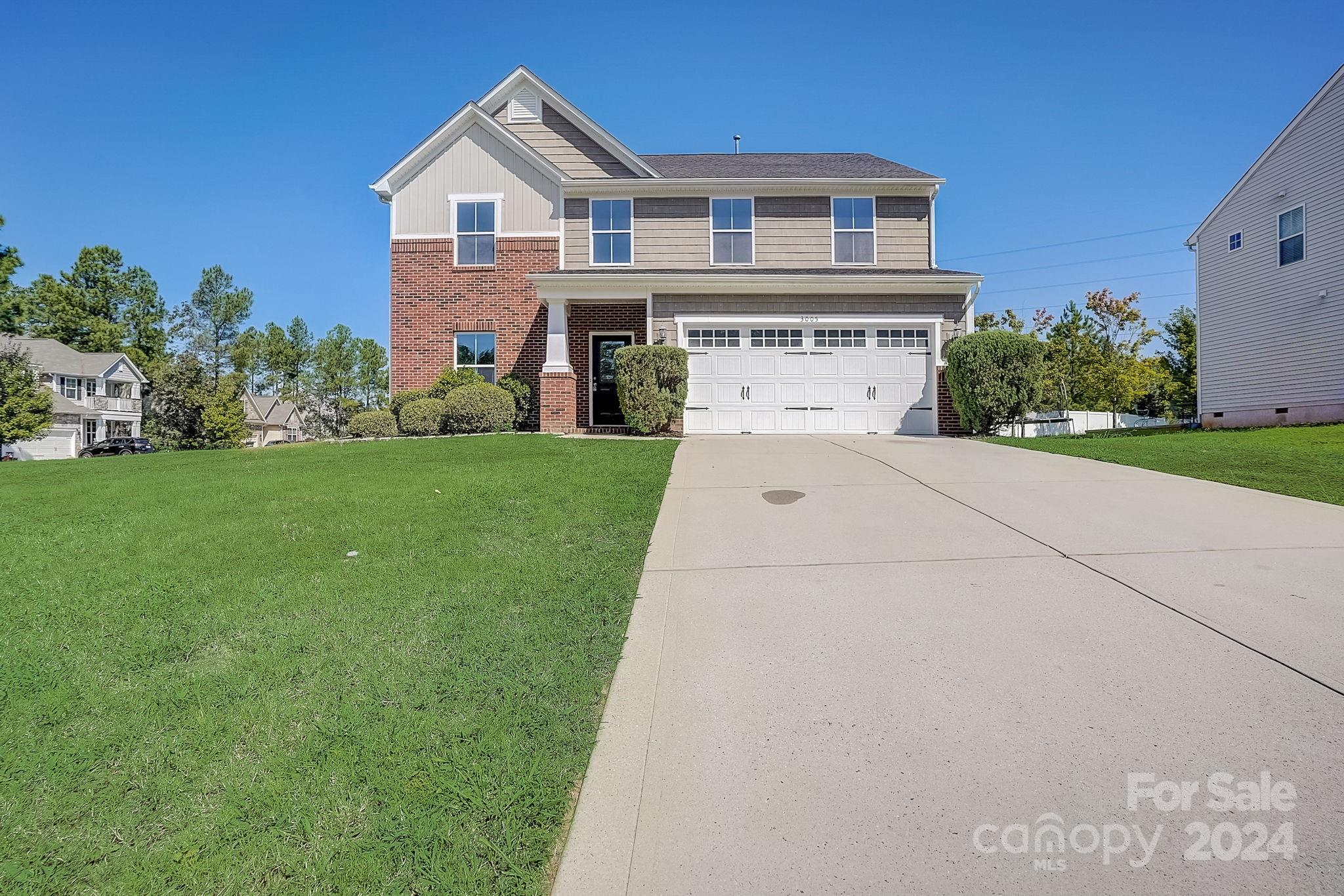 Welcome home to this beautiful 4 bed, 2.5 bath home in Lake Wylie! Corner lot, close to community pool. NEW ROOF, WATER HEATER AND HVAC 2023! You will love the open floor plan, main floor office and loft. Many updates throughout including new Luxury Vinyl plank flooring in main living areas and bathrooms, new carpeting in bedrooms and fresh paint throughout. Kitchen offers new granite countertops, freshly painted cabinets and SS appliances(gas range, microwave and dishwasher). Huge primary bedroom w/ his and hers walk-in closets, tub and walk-in shower. 2 car garage as well! Seller currently offering $5000 credit toward fence with full price offer. Set your showing today!