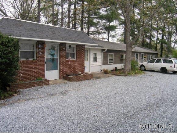 Great income producing opportunity! Triplex  one bedroom apartment rentals located close to downtown Landrum. Well maintained, all units have been refurbished in the last 6 years. Triplex currently has two of the units rented one for $400.00 per month and one for $450.00 per month. Third unit has been refurbished except for finish paint and flooring. Parking in front of each unit and tenants pay their own utilities. Close to downtown Landrum.