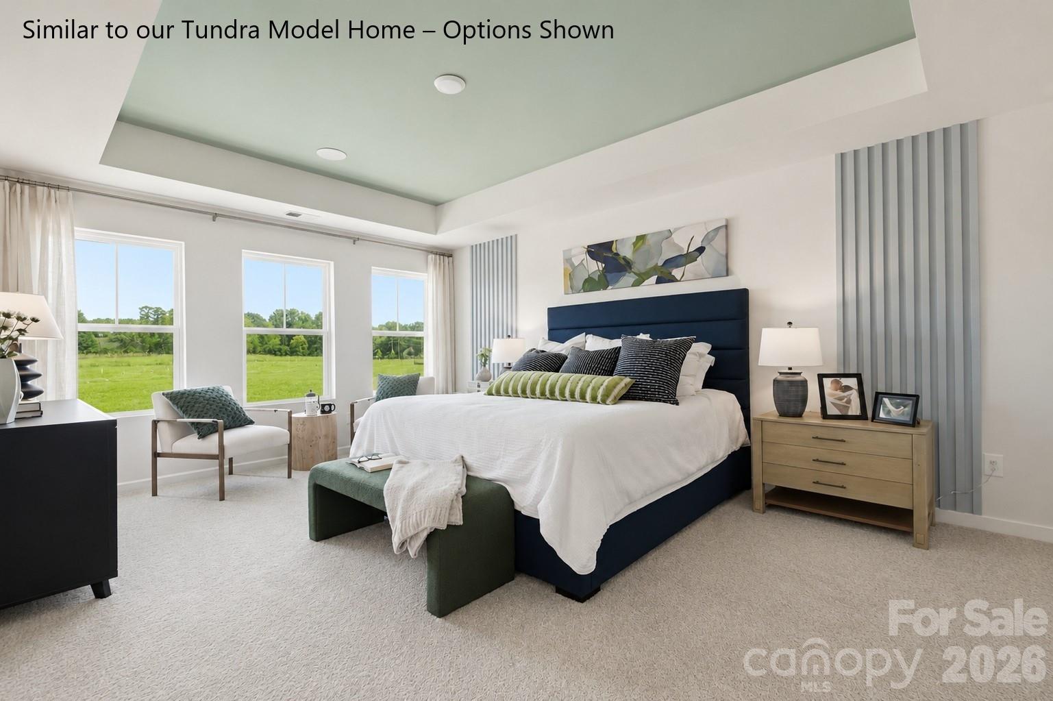 Invite elegance, style and streamlined comforts to your life with The Tundra floor plan by David Weekley Homes in Westwood Reserve. The open family and dining spaces create a bright, cohesive and welcoming first impression from the entry. A practical-meets-stylish kitchen with modern grey cabinets and a quartz countertop center island rests at the heart of the home. The efficient layout maximizes functionality while preserving a sense of openness and elegance. Upstairs, the Owner’s Retreat offers a spacious haven complete with an Owner’s Bath and a large walk-in closet. Two additional bedrooms provide great spaces for family, guests or home offices. Contact the David Weekley Homes at Westwood Reserve Team to experience the difference our World-class Customer Service will make while building your new home in Charlotte, NC.