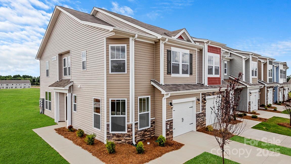 Enjoy simple living with our new construction townhomes! This desirable end unit offers an open floorplan to seamlessly blend the living area, dining room and kitchen. The kitchen is complete with pantry, ss appliances, tile backsplash and island. With three bedrooms, 2.5 baths as well as loft area, this townhome has space to meet all of your needs! *Home features are subject to change without notice. Internet service not included. Sq footages are approximate*

Check out the self-guided tour on this home!