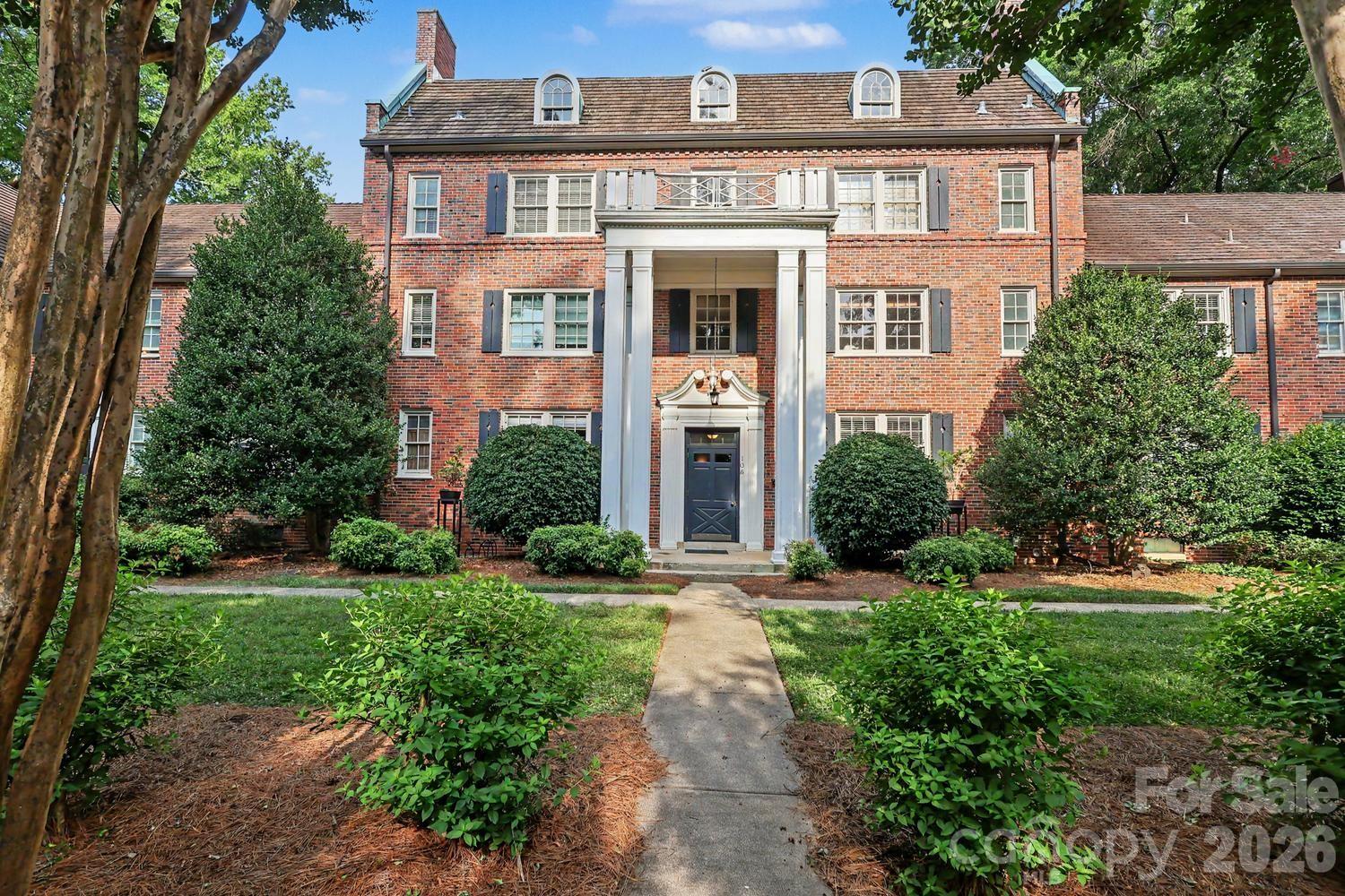 Situated on prestigious Colville Road in the heart of Eastover, Alson Court welcomes you with well landscaped courtyards, mature trees, brick walkways, and a charming fountain.  The community  offers a rare blend of architectural character,  walkable convenience, and one of Charlotte's premier locations.

Enjoy a walkable lifestyle with nearby restaurants, coffee shops, and neighborhood conveniences, while being just minutes from Uptown Charlotte,  major medical campuses including the developing Pearl Innovation District.

this updated 1-bedroom residence features hardwood floors, an updated kitchen, and timeless appeal within a community rich in Charlotte history.

Inside you will find a light filled 1 bedroom condo with hardwood floors thruout, fresh nuetral paint,an updated kitchem with refurbished cabinets and newer appliances.

A rare opportunity to own in Eastover at an attractive price point of $220,000.