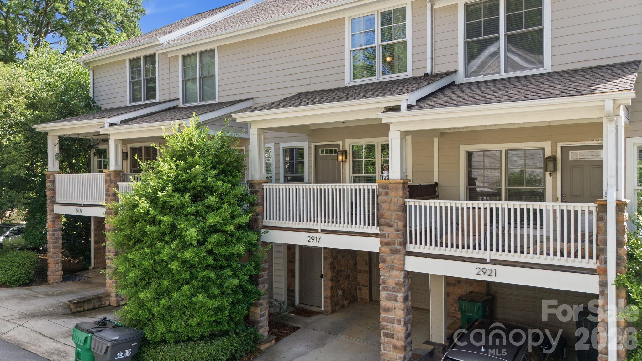 Welcome to 2917 Craftsman Ln!  Well Maintained and conveniently located in the established Elizabeth Neighborhood!  Short Distance to Uptown Charlotte and Walkable to Restaurants, Nightlife,  Shops, Parks and so much more!  Main level features an Open Floor Plan, Abundance of Natural Light, Wood Floors,  High Ceilings and a Sizable Kitchen with Granite Countertops and Stainless Steel Appliances.  Covered Front and Back Porch for Entertaining or Relaxation.  Two En-Suite Bedrooms Upstairs with Spacious Closets! Oversized One Car Garage with Ample Room for Storage.  Highly Desired Schools! Roof and HVAC 2022!   Don't miss out on Convenience and Walkability!