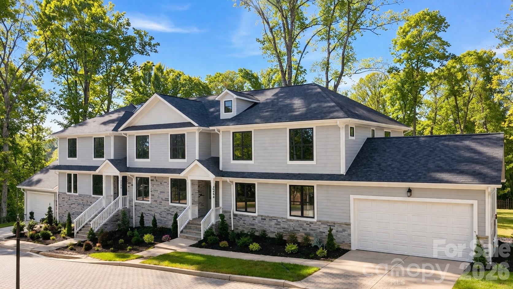 Exceptional new construction in the heart of Charlotte’s highly desirable 28211/Cotswold area, offering a rare combination of elevated positioning, privacy, and modern design. Set on a generous homesite and perched above the street, the home provides a naturally secluded feel while remaining just minutes from SouthPark, Cotswold, and Uptown.

Thoughtfully designed with both comfort and functionality in mind, the main level features a seamless open-concept layout with a spacious living area, a well-appointed kitchen, and a bright breakfast space—ideal for everyday living and entertaining. A formal dining room and dedicated office/den add flexibility, while a mudroom and ample storage enhance daily convenience.

Upstairs, the primary suite offers a true retreat, complemented by well-sized secondary bedrooms and a versatile loft/flex space to suit a variety of needs.

Outdoor living is enhanced by a fenced backyard and the added privacy created by the home’s elevated setting. Additional features include a sealed/encapsulated crawl space and no HOA, offering long-term value and flexibility rarely found in this area.

This property is part of a thoughtfully designed duet-style build, delivering the benefits of new construction with a smart, efficient layout in one of Charlotte’s most established and sought-after locations.

A rare opportunity to own a well-executed home that balances space, privacy, and convenience without compromise.
