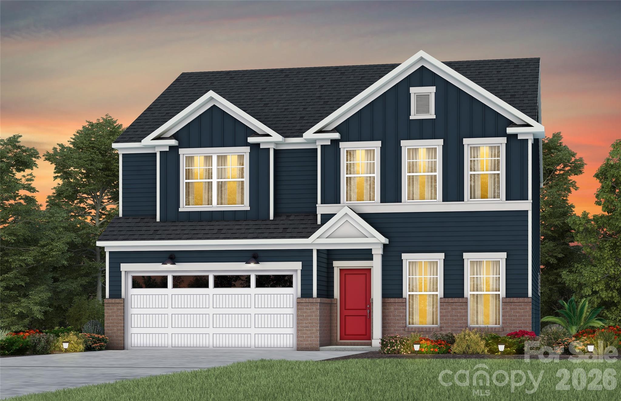 The Murphy floor plan has it all.  This incredible home is currently under construction with an anticipated September completion.  With its beautifully curated design and awe-inspired interior selections, you will feel as if this home was built just for you.  Located in our the new Kinsdale Community in Indian Land!  All In List Price includes any current sales incentives as shown on our website, call for details.  This magnificent Murphy home features an open floor plan, great for entertaining in the spacious Gathering Room including cozy fireplace and expansive Sunroom.  The Gourmet Kitchen with Gas Cooktop and upgraded island is sure to impress.  Your guests will enjoy the Guest bedroom located on the first floor, with a full bathroom and Walk In Shower.  Upstairs enjoy the Primary Bedroom and three additional bedroom rooms, as well as two full baths and a Loft to gather for game night.  Let's not forget about the Laundry room which is conveniently located on the upper level.  All upgrades and options have been selected.  Visit us at our sales center, in the community, to learn more about this and other incredible homes in tranquil Kinsdale. HOA fees include High-Speed Internet/Cable and private trash collection.