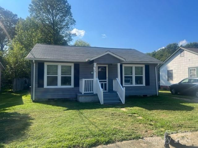 Great starter home with large backyard! Two bedrooms and one full bathroom.  New flooring thru out.  Freshly painted interior.  Ready to move in!  Large storage building in backyard for lawn equipment or a workshop! A must see!!