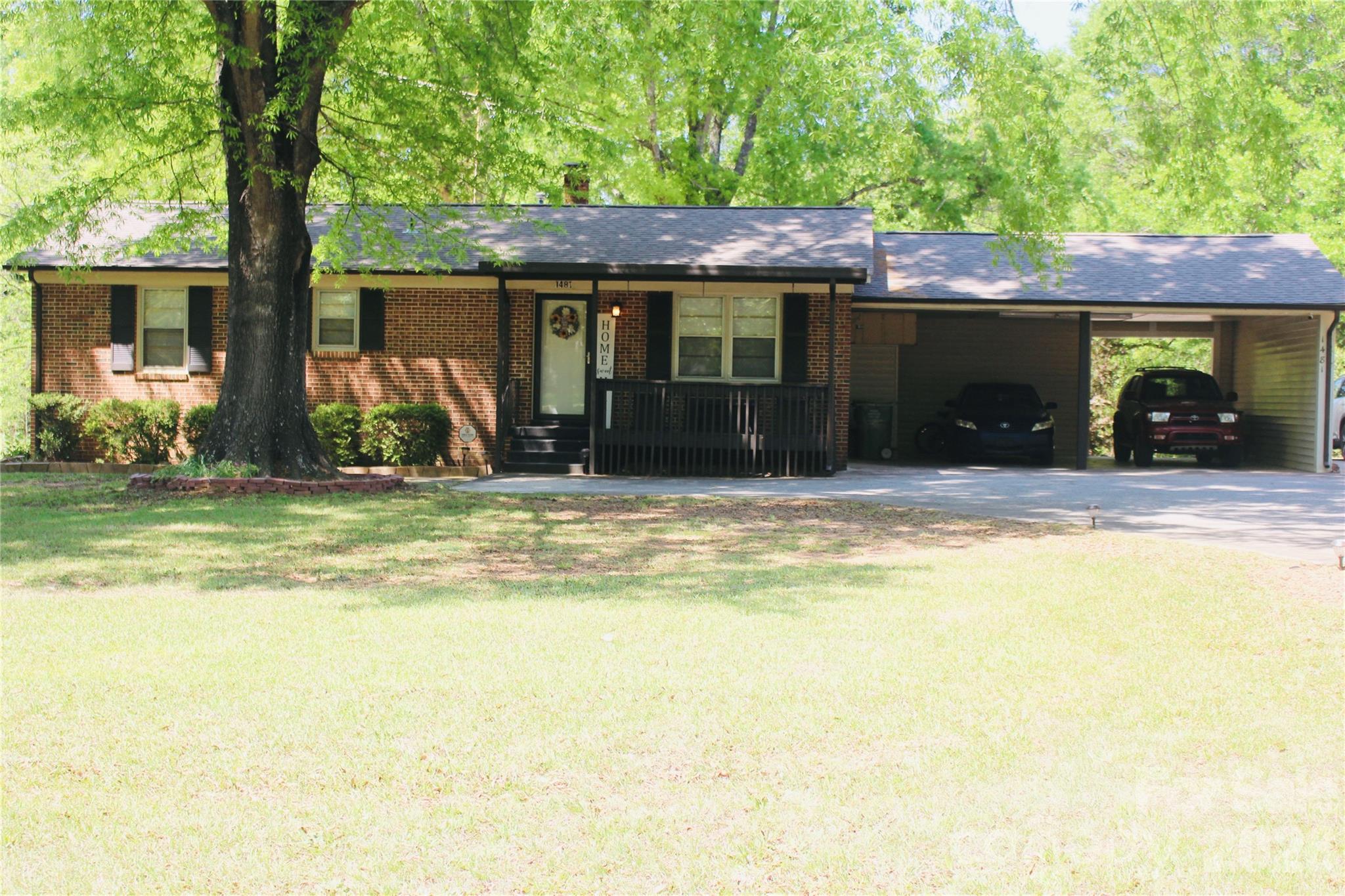 Welcome to 1481 Grace Ave, situated on over 1 acre just outside Lancaster. This 2-bedroom, 2-bath home features a bright, open living area with a gas fireplace and a functional layout. In a 100% financing USDA loan eligible area with NO HOA! Seller now offering $2,000 in closing costs!

An enclosed porch offers flexible space for a home office or additional living area. The kitchen includes all appliances, providing a convenient move-in experience.
The property features a spacious backyard with mature crab apple, pear, and pecan trees, offering a peaceful outdoor setting.

Ideal for first-time homebuyers or investors seeking space and value.

Home is being sold as-is.