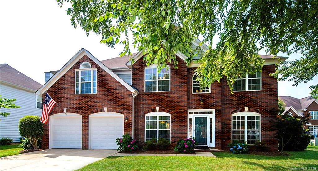 PRIVATE fenced in backyard with huge deck and pergola that sits on a corner lot/cul -de-sac!  This home features an open floor plan with a great room and a wood burning fireplace, silestone countertops, all new black appliances, sunroom, HVAC and Furnance-2014, hardwoods in dining room and entry way, office, huge master bedroom with sitting room and walk in closet, 2 car garage, irrigation system, and more.  Come check it out today!