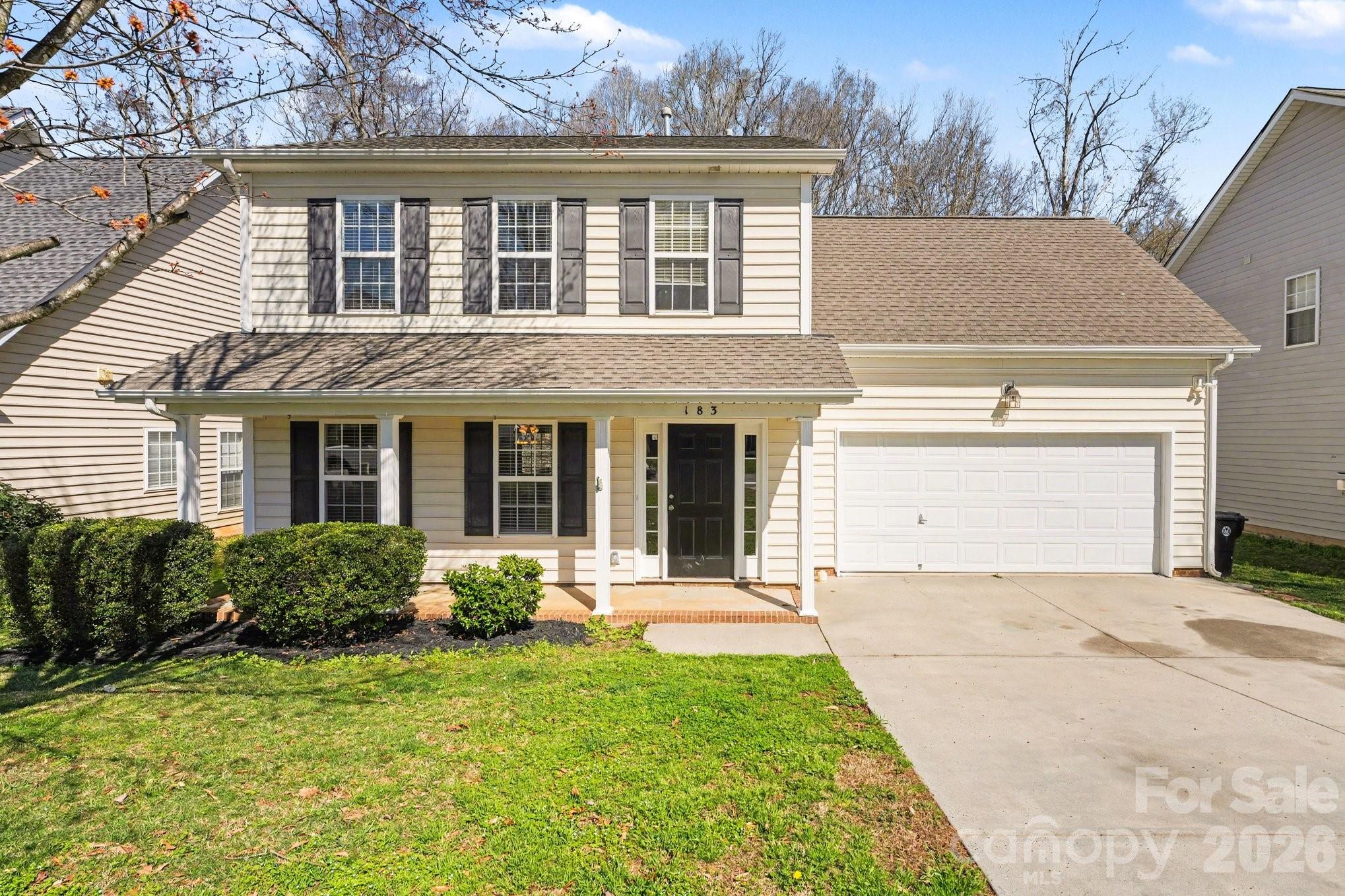 Welcome to this charming 2-story home in the established Tall Oaks community. Spanning 1,632 sqft, this functional floor plan features 4 bedrooms and 2.5 baths. Enjoy a bright interior with a spacious kitchen equipped with a dishwasher, microwave, and refrigerator. The exterior offers a private backyard and a 2-car attached garage. Ideally located within the highly-regarded Mooresville Graded School District and just minutes from local shopping centers and dining. Schedule your tour today!