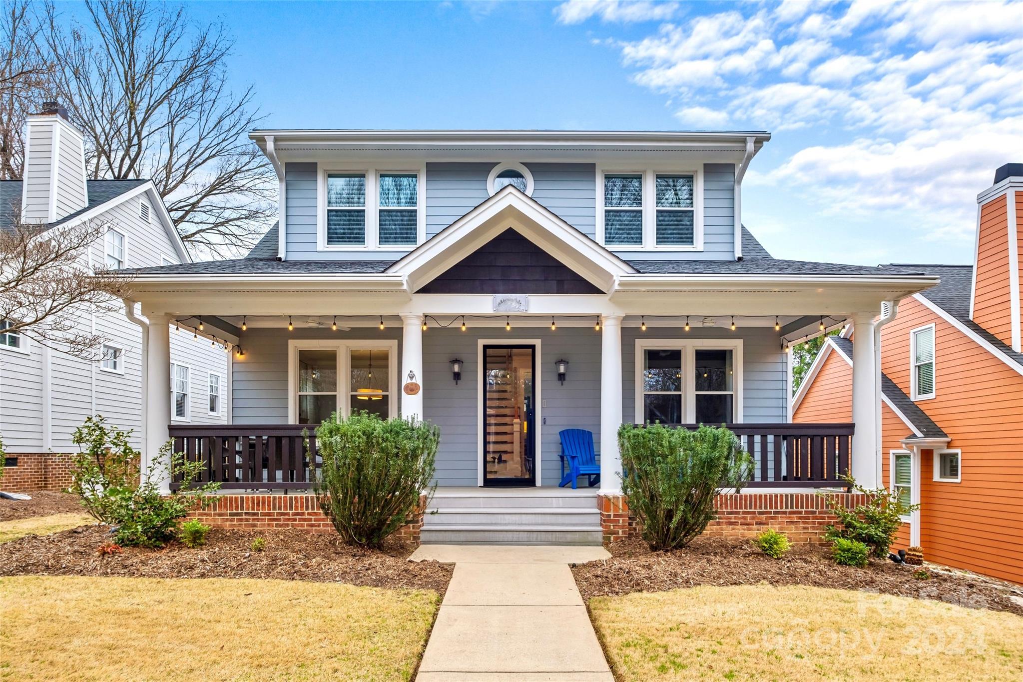 Welcome to our home in the heart of Plaza Midwood on the horseshoe of Club Road. Everything has been updated and is move in ready. You can relax in a perfect backyard setting, hang out in the in-ground pool & hot-tub or just chill by the fire pit.  
Home comes with a detached two car garage equipped with a single 220 V AC to DC Type C EV charger. Garage access via shared working alley. Other features include newly enclosed screened in back porch, Leaf-Guard gutter systems, encapsulated crawlspace and in-ground natural gas line for all your grilling needs.  This is a must-see home, inside & out. Please note listing agent is also the homeowner.