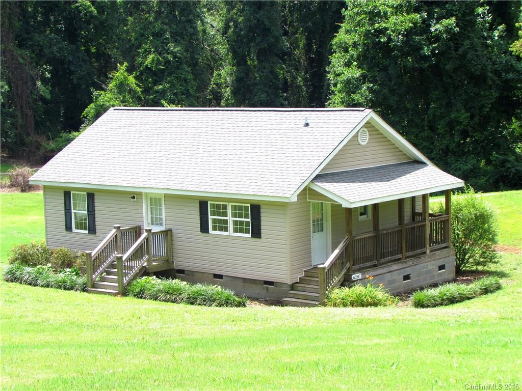 Nice and cozy home settled on 1.5 acres in great location. Home features 3BR/1BA, split bedroom plan, new flooring in living/dining area, open living room to kitchen and dining and endless possibilities. Enjoy your evening outside on the covered porch, watching your kids play in the large yard or get to work on your "to do" projects in the storage building that has electricity. Close to a new preschool and aquatic center opening this fall. This one won't last long!