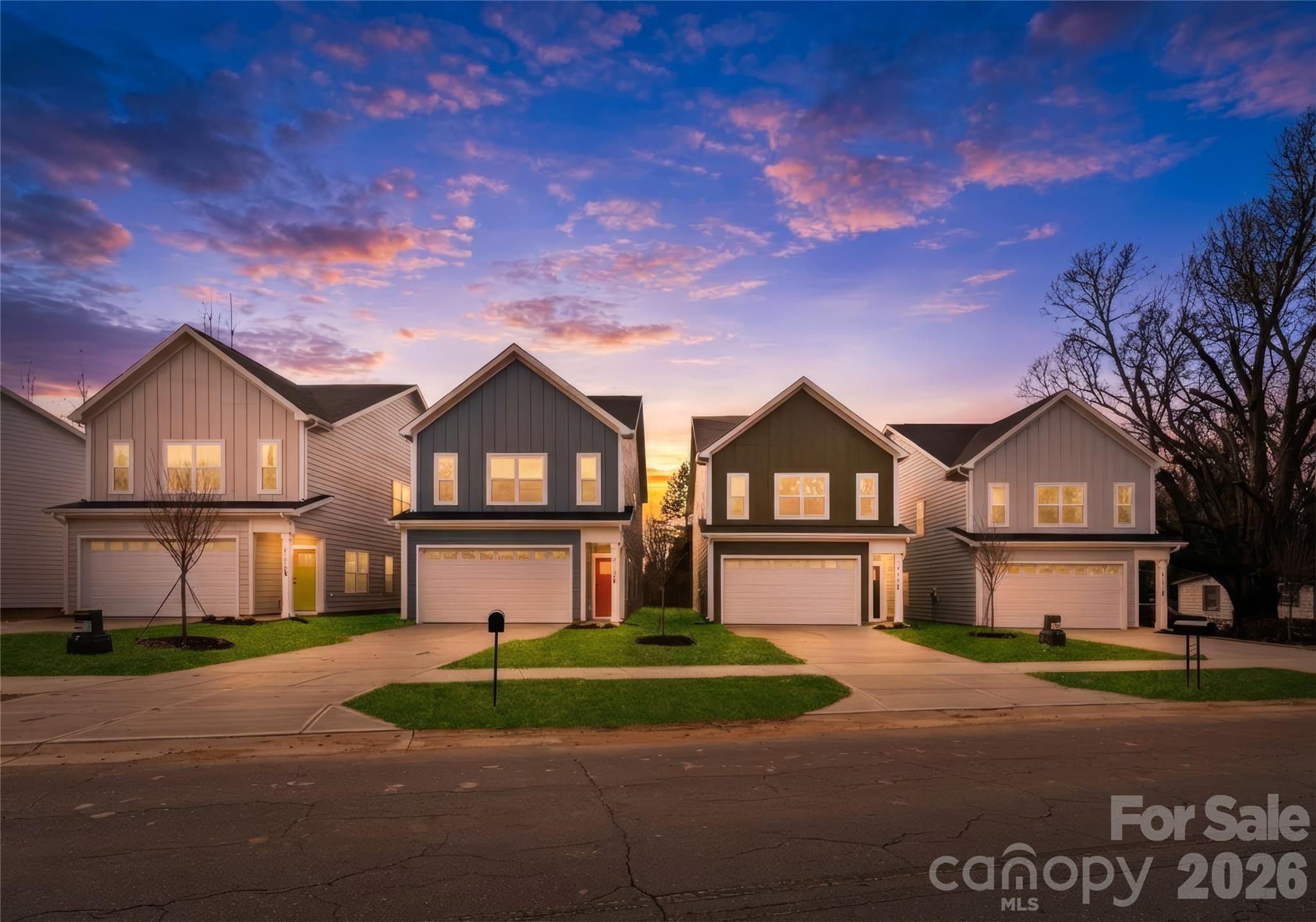 If you’ve been searching for new construction homes in Charlotte, NC that truly have it all, this is it. This exclusive five-home subdivision offers beautifully crafted, move-in ready homes in one of Charlotte’s most convenient locations. These new construction homes in Charlotte qualify for 100% financing and up to $10,000 in closing cost assistance, making them an incredible opportunity for first-time home buyers. Each home includes a full appliance package with refrigerator, washer, and dryer, along with fenced-in backyards perfect for your dogs. With no HOA, durable low-maintenance construction, and a home warranty included, you can move in with confidence from day one. Located just 15 minutes to Uptown Charlotte and South End, less than 10 minutes to Charlotte Douglas International Airport, and minutes from the U.S. National Whitewater Center, these homes offer quick access to Pine Island Country Club and are within 10–20 minutes of Mountain Island Lake, Lake Norman, and Lake Wylie—an unbeatable location for both commuting and recreation. Inside, you’ll find an open-concept floorplan with 9-foot ceilings on both levels, quartz countertops, white shaker cabinetry with 42-inch uppers, soft-close doors, designer tile backsplash, and luxury vinyl plank flooring throughout. Both the primary and secondary baths feature tile extended to the ceiling—an elevated detail rarely found at this price point. A dedicated main-level home office, two-car garage, rear patio, and flat fenced backyard complete these thoughtfully designed homes. If you’re looking for move-in ready homes in Charlotte with no HOA, modern finishes, financing incentives, and a prime location near Uptown and the airport, this is your opportunity. Come see the difference for yourself.