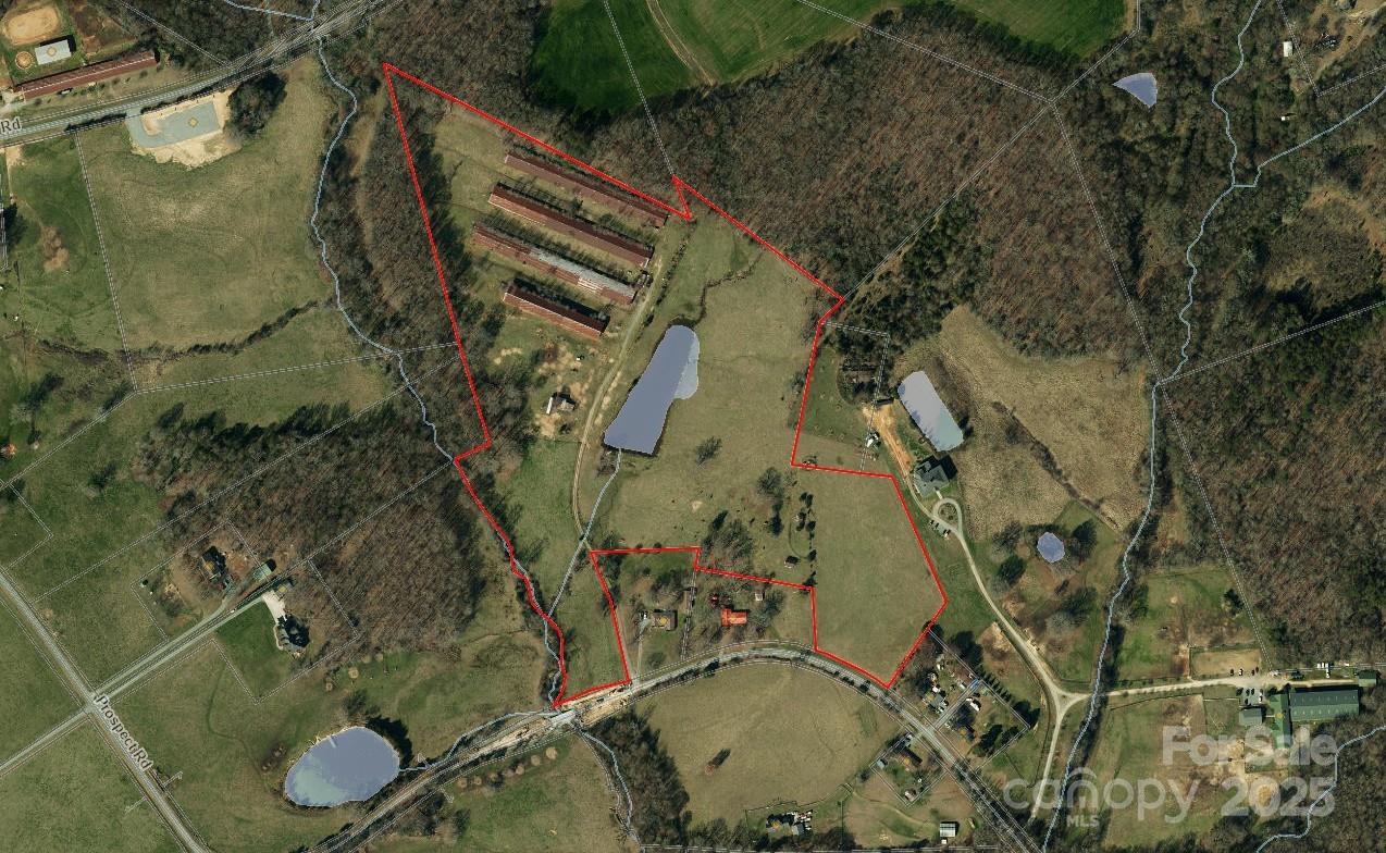 Welcome to an exceptional property offering endless possibilities on 33.9944 acres with picturesque views and a rolling topography. This unique tract is a ideal for equestrian enthusiasts, cattle farmers, or those seeking the perfect homestead or primary residence. The property consists of fenced pasture, a tranquil pond, creek, and scattered trees that provide shade to the landscape. The contour ensures easy navigation and full utilization of every acre. Several barns and poultry houses remain and are to be sold "as-is where is" and have potential to be restored and/or converted into storage or workspace. Don't miss out on this extraordinary chance to own a piece of North Carolina's beautiful countryside. A brick ranch home on 1.88 acres is also available for purchase.