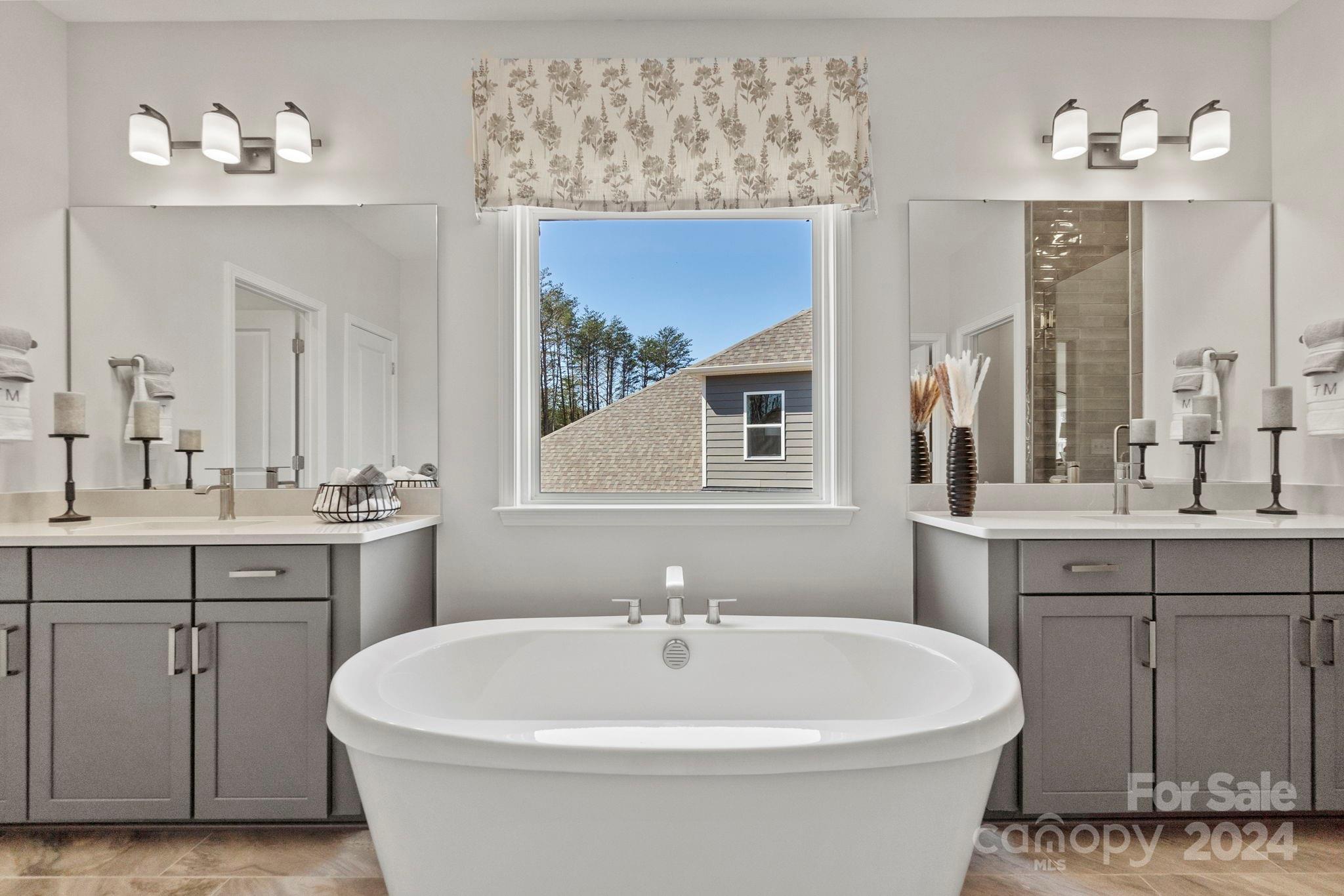 MLS#4178816 REPRESENTATIVE PHOTOS ADDED. February Completion! Meet the London at Sugar Creek Estates! The ground floor is perfect for entertaining, featuring a grand open-concept gathering room with an optional fireplace for cozy evenings, a stunning kitchen with a massive food-prep island and breakfast nook, a formal dining room with a spacious walk-in pantry and butler’s pantry, and ample storage with coat closets and a garage entry vestibule. There’s also a versatile flex room and a powder room. The expansive second story includes a loft and four bedrooms, highlighted by the luxurious owner’s retreat, which serves as a true sanctuary with dual vanities, two walk-in closets, an additional linen closet, a private enclosed commode, and a sumptuous soaking tub. Structural options added include: first floor guest suite with full bath, extended casual dining, screened outdoor living, fireplace, additional windows, game room.