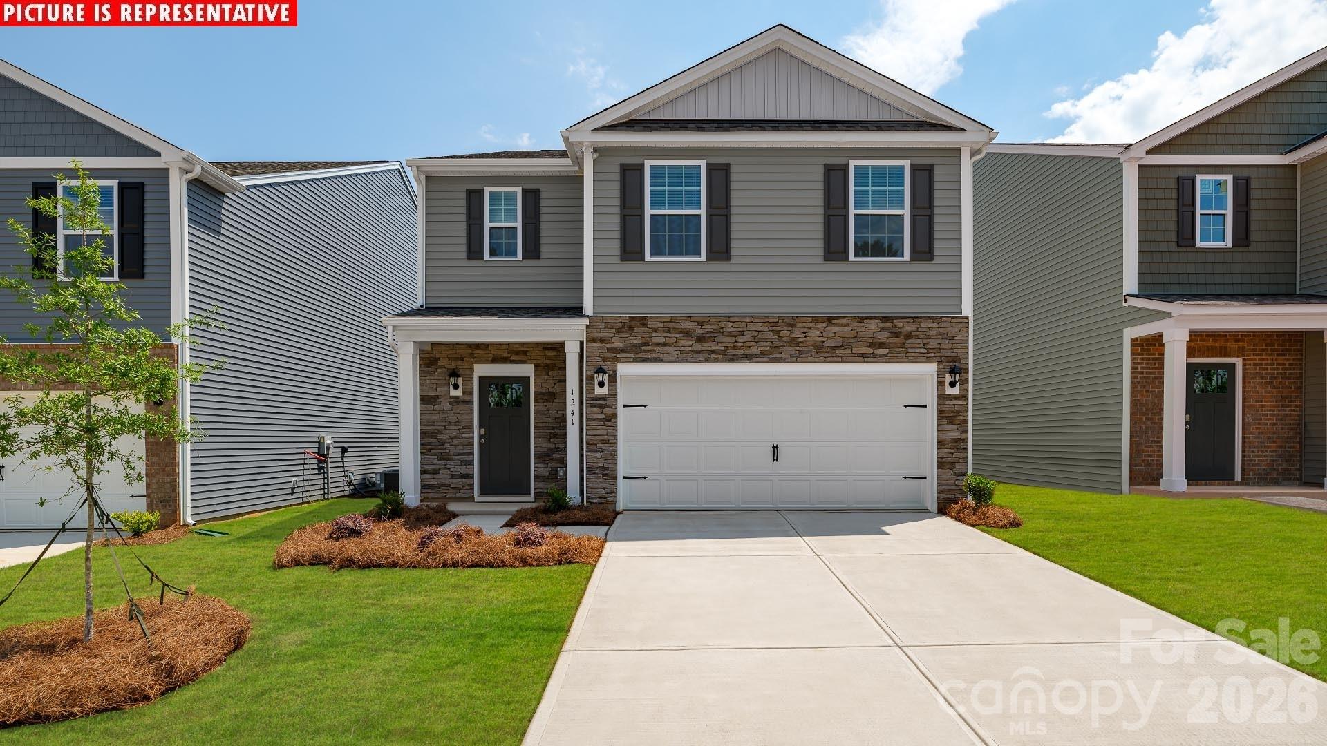 Popular Robie plan in our new Cardinal Creek community complete with Pool and Playground!!  Beautiful kitchen with White Cabinets, Gas Range, White Quartz countertops, and tile backsplash! Guest bedroom and bathroom on main. Spacious family room with fireplace.  Large Owner's Suite with great closet space and private bathroom. Great value for the area! Call today for updates!