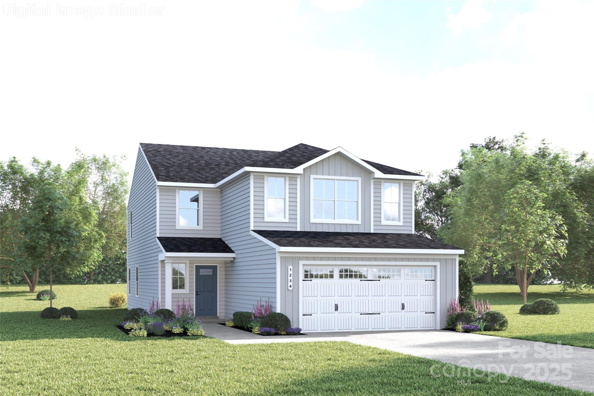 We have homes under $400,000 on beautiful lots!  Over $19,000 in Beautiful Options included in the Sales Price! The Woodford is a stunning single-family home designed for today’s modern lifestyle. Its inviting great room connects seamlessly to a gourmet kitchen with granite countertops and dining area—ideal for entertaining or enjoying family time. With a first-floor bedroom and full bath, it’s perfect for guests or multi-generational living. Upstairs features three bedrooms plus a flexible loft space—great for whatever your heart desires! And let’s not overlook the luxurious owner’s suite complete with dual walk-in closets and a spa-inspired bathroom featuring a double vanity. Photos are for illustrative purposes.  Primary residence. To be built.