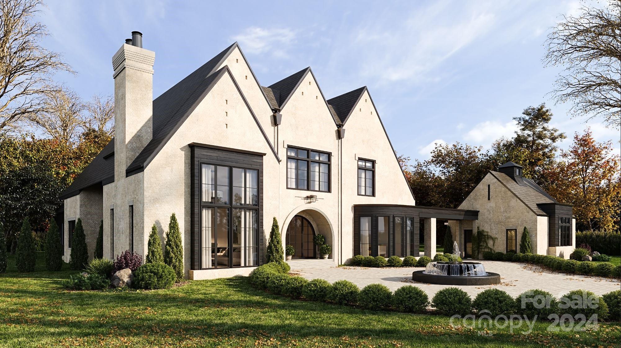 Land and custom build package listed for comp purposes. The Manors at Mattie Rose is an exclusive gated community that spans across 9 acres off Alexander Road in South Charlotte. Eight estate homesites measure around 1-acre each, creating a picturesque retreat just minutes from the excitement of the city. Design your custom home alongside Grandfather Homes and their team of local architects, designers and craftsman. Schedule your personalized design consultation today to start your dream home.