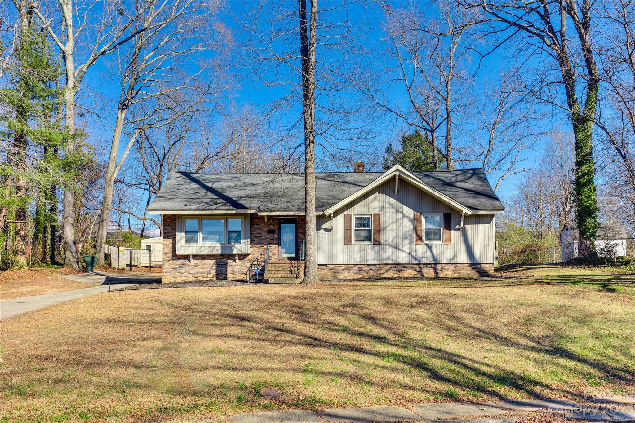 Well maintained 3 Bedroom, 1.5 Bath home located on almost a 1/2 acre lot in  Anthony Acres. Through the front door you'll find a spacious and bright family room. Down the hall there is an eating area with fireplace that is open to the updated kitchen. Large carport located adjacent to the rear of the home, which offers covered parking or an outdoor entertainment space. Storage building, refrigerator, washer and dryer are included. No HOA!