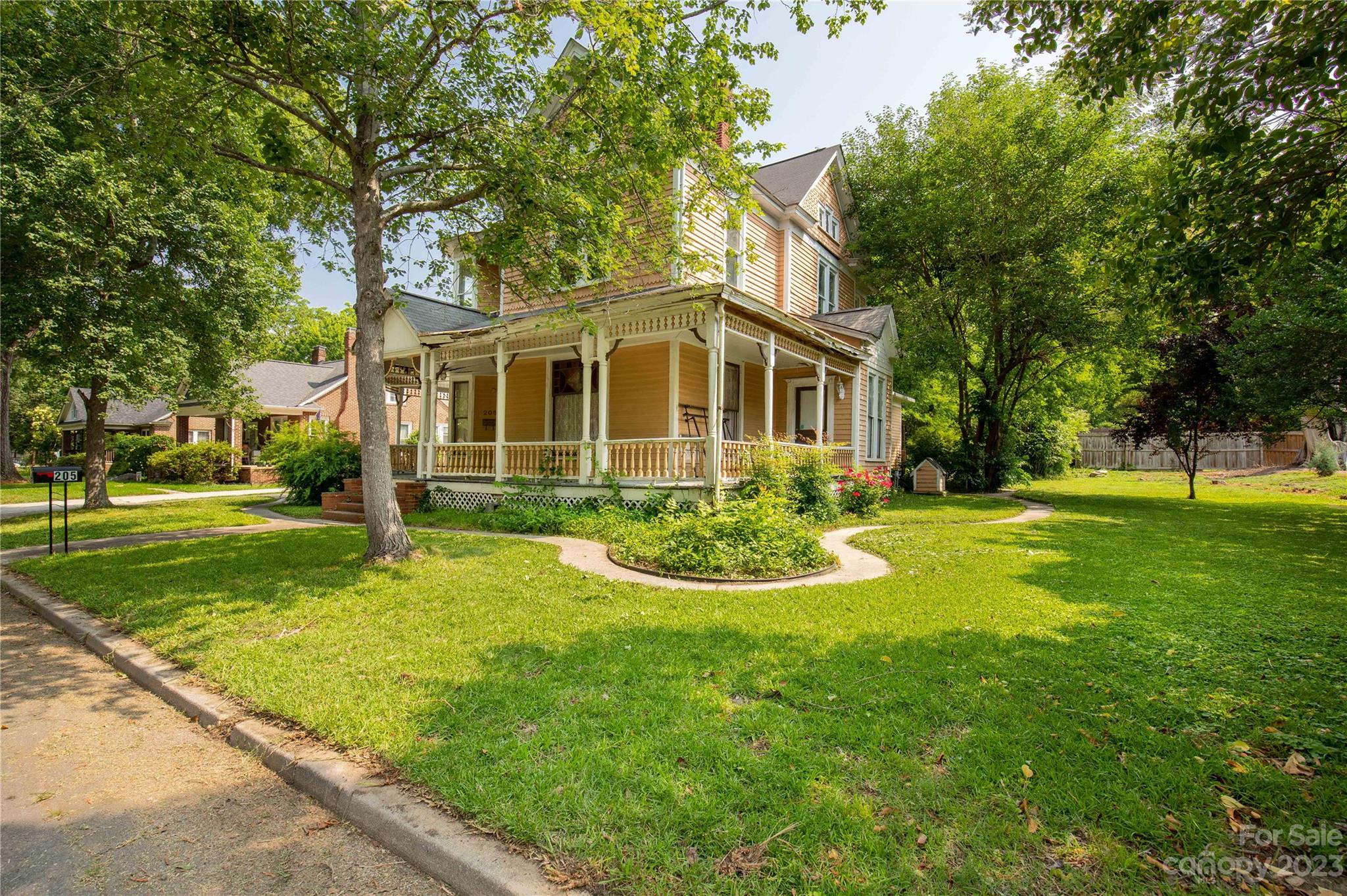 This large home is in the heart of Chester. This gem of a home could be a real show-stopper, she's just waiting for someone to restore her. The bedroom on the first floor has a built-in wardrobe for the closet. The home has all that late 19th century historical home charm, claw foot tubs, large open rooms, original hardwoods, and high soaring ceilings. Stain-glassed windows accentuate the historic charm this home exudes! Home is being sold AS-IS.