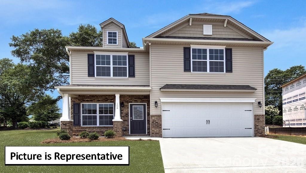 Welcome to 3133 Platinum Pointe Drive, a beautifully built 2021 two-story home with a basement located in the desirable Prospect Park community of Charlotte, offering modern comfort, functional design, and everyday convenience. This move-in ready home features an inviting open-concept main level filled with natural light, seamlessly connecting the spacious family room and kitchen—perfect for both entertaining and daily living—along with a convenient half bath. Upstairs, you’ll find four generously sized bedrooms, including a relaxing primary suite that serves as a private retreat, complemented by additional bedrooms and well-appointed bathrooms for family, guests, or flexible use. With approximately 1,995 square feet of above-grade living space, the home is thoughtfully designed to maximize comfort and efficiency. Enjoy laminate wood flooring, a cozy fireplace, central air, and forced air heating for year-round comfort, plus a welcoming front porch and a concrete driveway leading to an attached two-car garage. Situated on a 0.18-acre lot with city water and sewer and no HOA dues, this property offers both freedom and practicality, all while being conveniently located near major roads, shopping, and dining—making it a perfect opportunity for buyers seeking style, space, and location in one exceptional home.