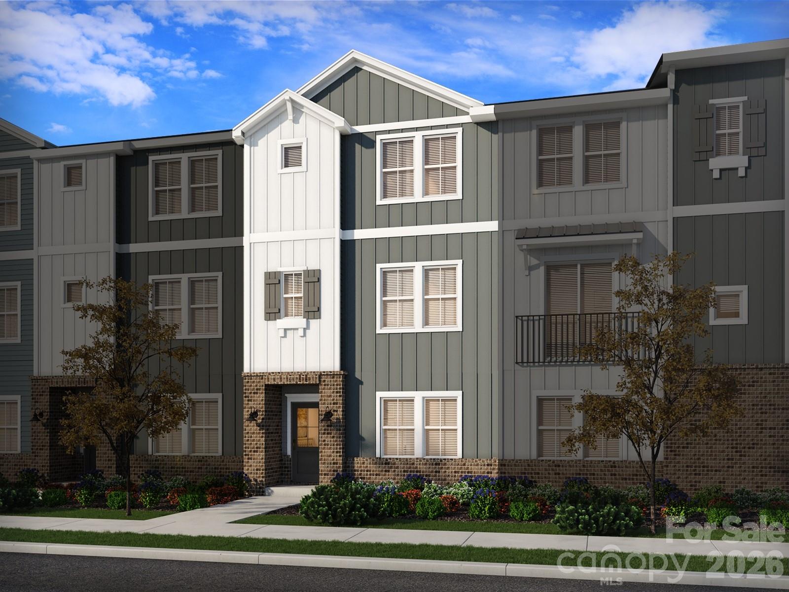 Brand new, energy-efficient home available by Jun 2026! The Pembrooke's first-level bedroom makes a great office or guest suite. A balcony on the main level extends living space outside. The third-floor primary suite boasts dual sinks and a large walk-in closet. New three-story townhomes in Fort Mill, SC bring lower-maintenance and energy-efficient features to the area. With our move-in ready homes, you will find a washer, dryer, fridge and whole-home blinds, guaranteed to close in 60 days or less. (You'll be reimbursed up to $5,000 in expenses related to delays we cause.) Relax in your private primary suite and enjoy the back balcony, all with easy access to Baxter Village and Uptown Charlotte.  Each of our homes is built with innovative, energy-efficient features designed to help you enjoy more savings, better health, real comfort and peace of mind.