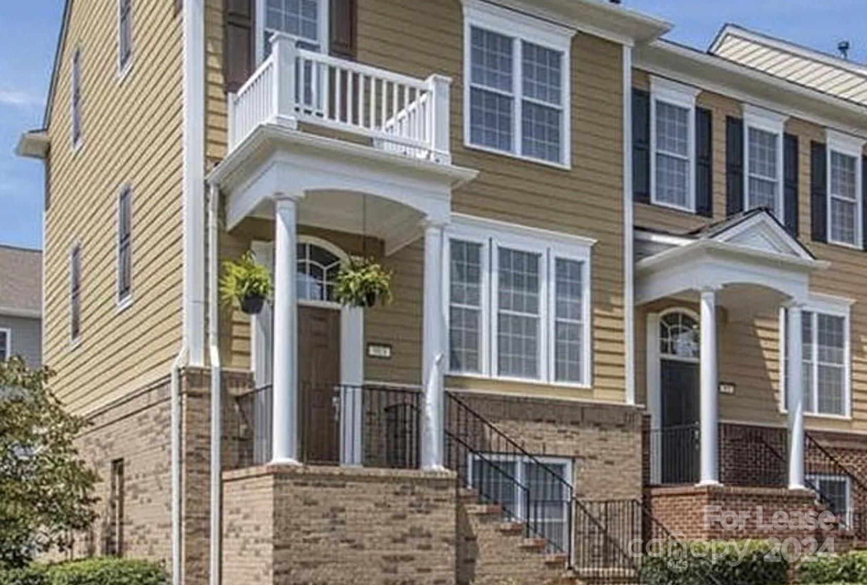 Desirable end-unit Baxter Village townhouse with 3 bedrooms each with private full baths. This townhouse has open living areas with lots of natural light, hardwood flooring, decorative molding, an abundance of storage, gas fireplace with marble surround, chef's kitchen with granite countertops and a center island, gas range and stainless-steel appliances. Spacious 2-car attached garage with additional driveway parking. Enjoy the relaxing lifestyle of living in this beautiful tree-lined, quiet neighborhood! Walk to restaurants, shopping, local recreation center, and the trails around this home!

Included in the lease is access to 2 community centers, 2 pools, tennis courts, walking trails, and multiple parks and greenspace areas. Easy access to I-77. Renter pays water, gas, electric, trash, and renter's internet choice. Pets will be considered and a $250 pet deposit is required.